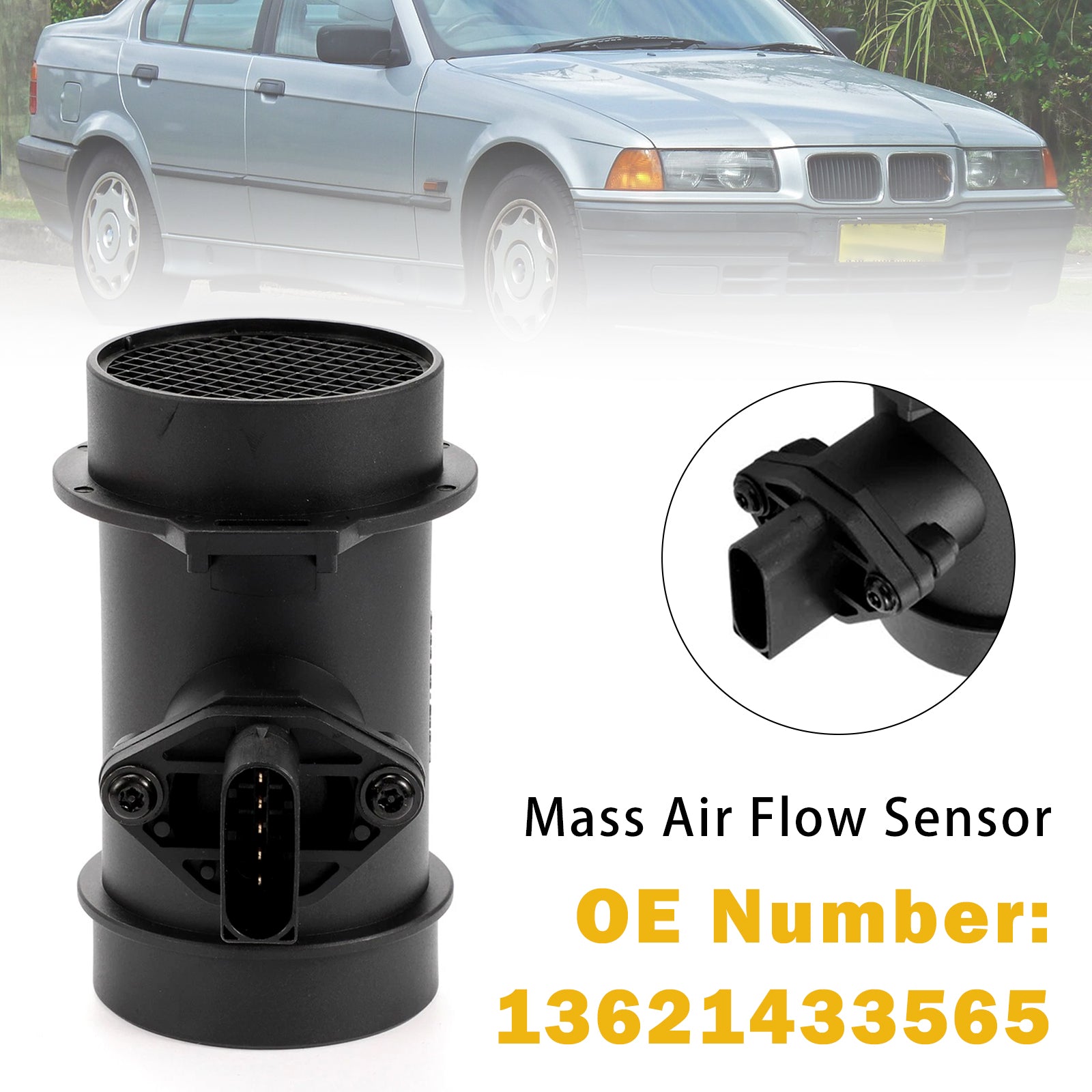 Capteur Débit Air Massique 13621433565 Pour BMW 316i 318i 1998‑2005
