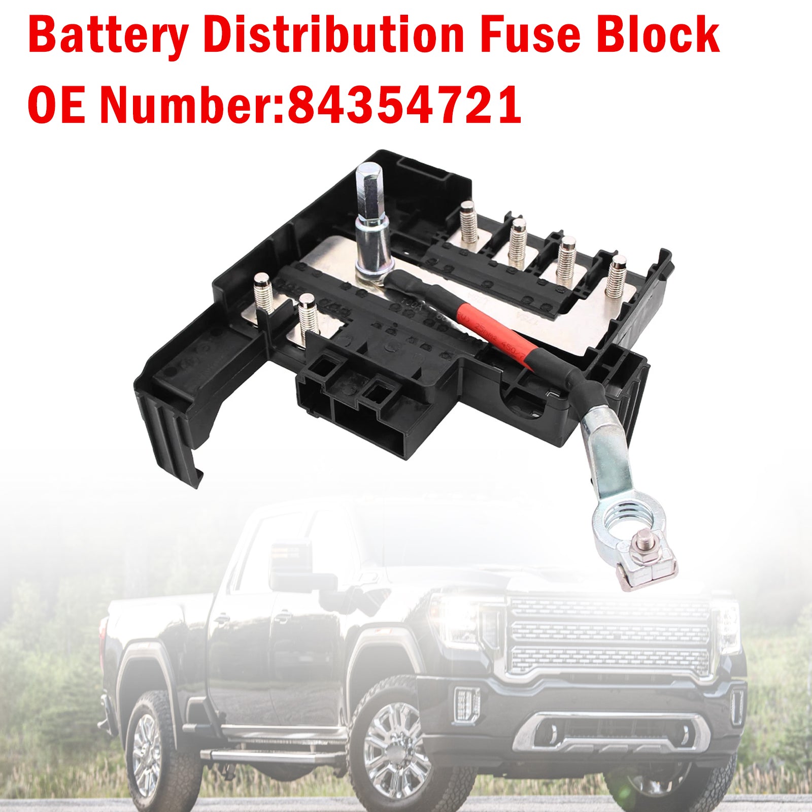 Bloc Fusible Distribution Batterie 84354721 Pour Chevy Silverado 2500 HD 2019