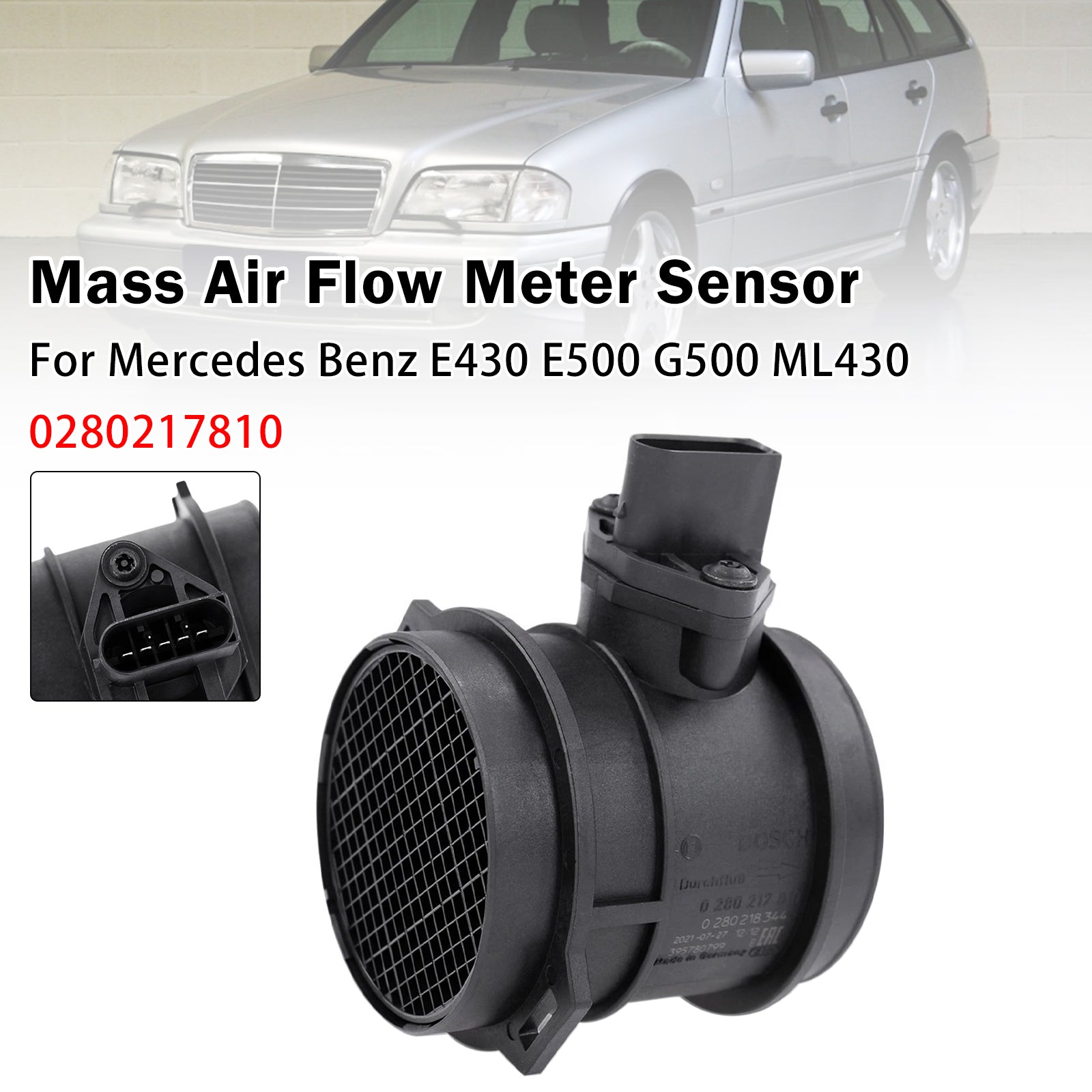 Capteur Débit Air Massique Pour Mercedes Benz E430 E500 G500 ML430 0280217810
