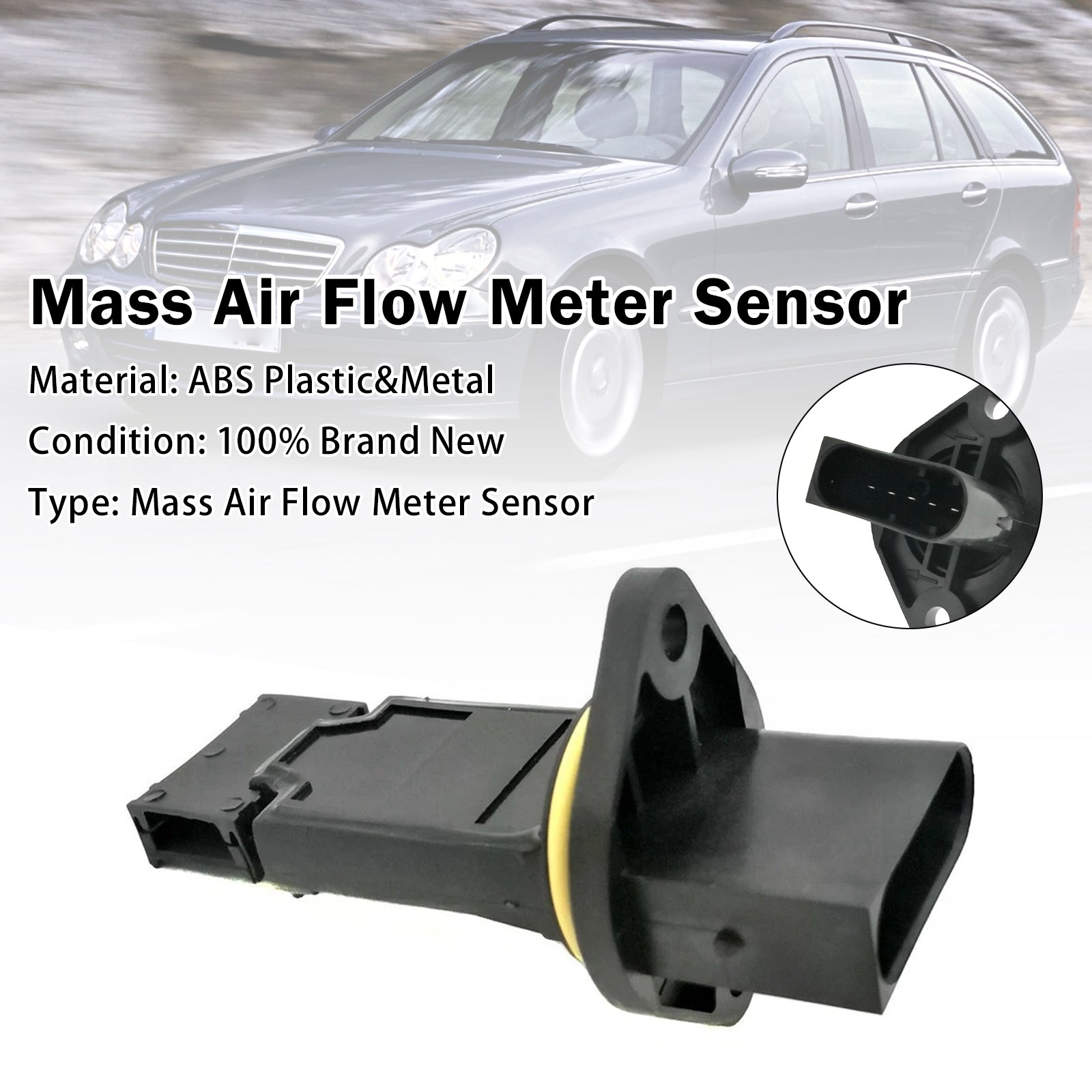 Capteur Débit Air Massique Pour Mercedes Benz C-Klasse W203 2000-2007 6110940048