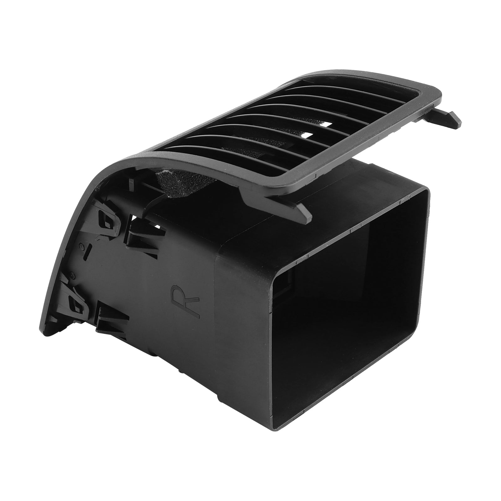 Rejilla de ventilación de aire acondicionado/calentador de tablero del lado derecho 25816720 compatible con Hummer H3 H3T 2006-2010