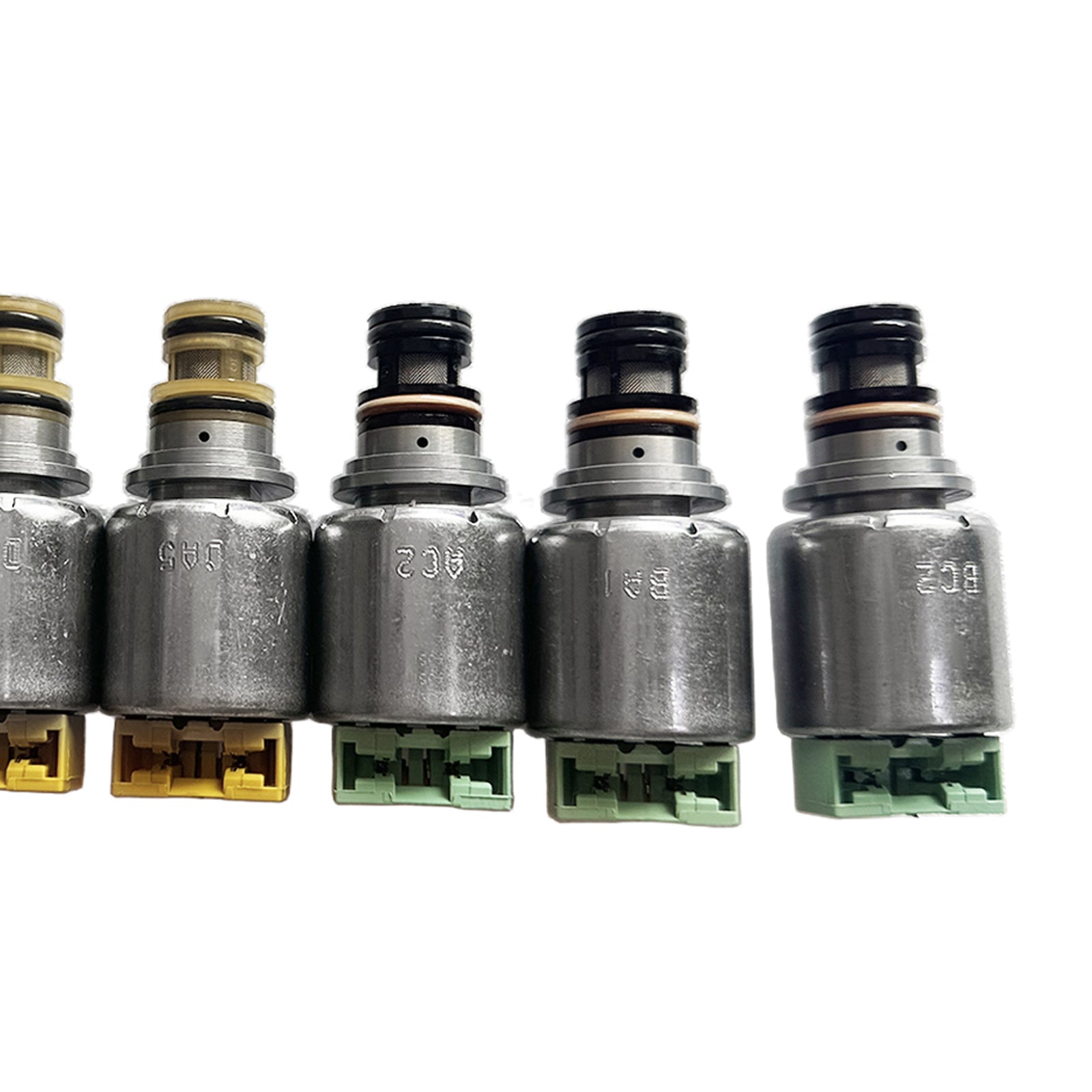7PCS Kit d'Électrovannes de Boîte 6F15 6F35 (Type Électrovanne Noire) Pour Ford