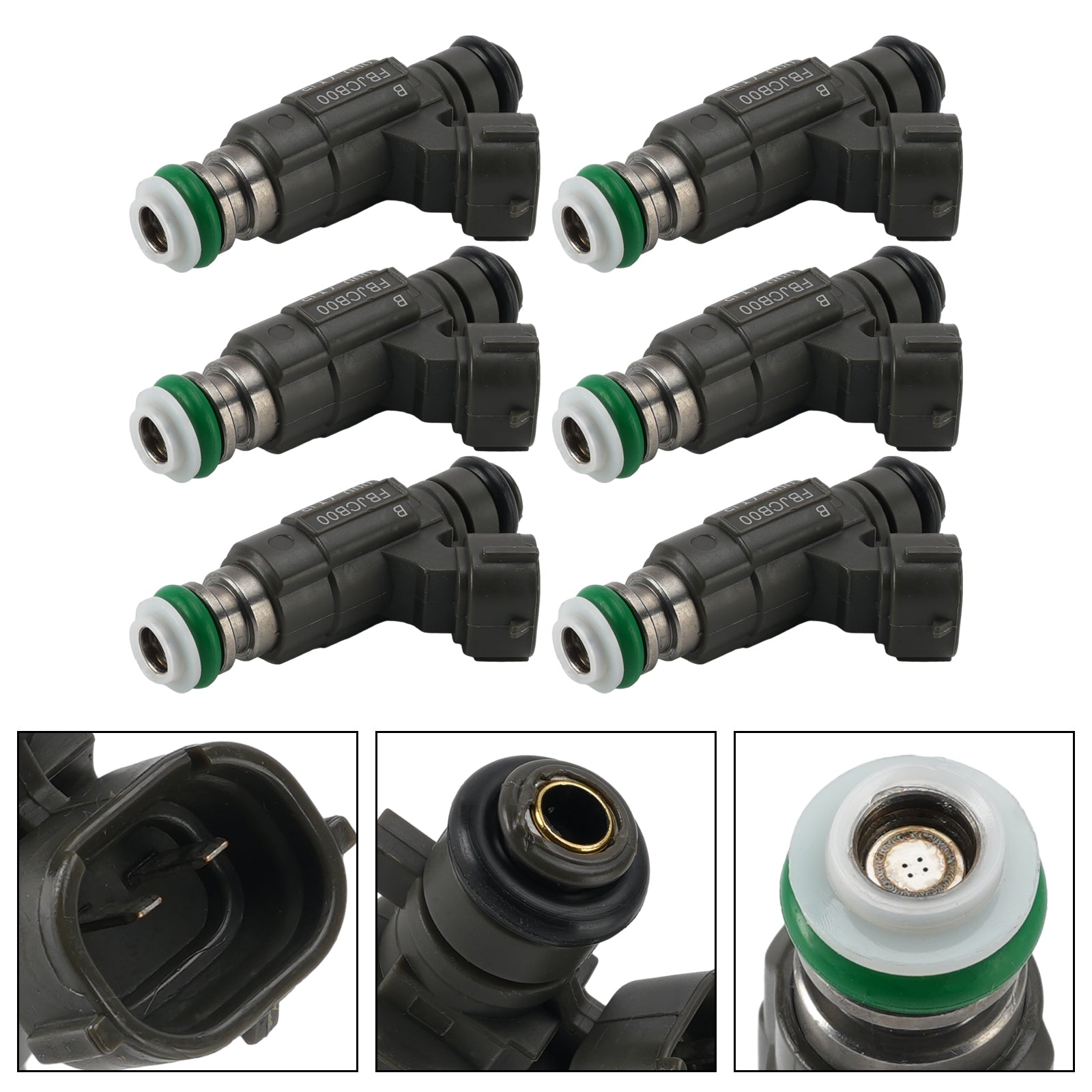 6X Injecteur Carburant Pour Chevrolet Pour GM Luz DMAX 7Y15 3.5L V6 FBJCB00