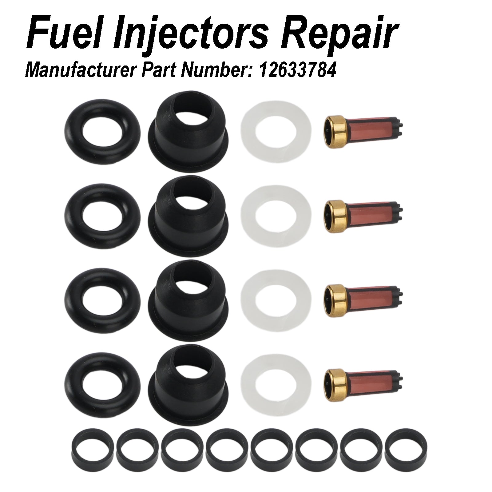 Injecteur Joint O-Ring 12633784 Pour Buick LaCrosse Regal 2.4L L4 2011-2016