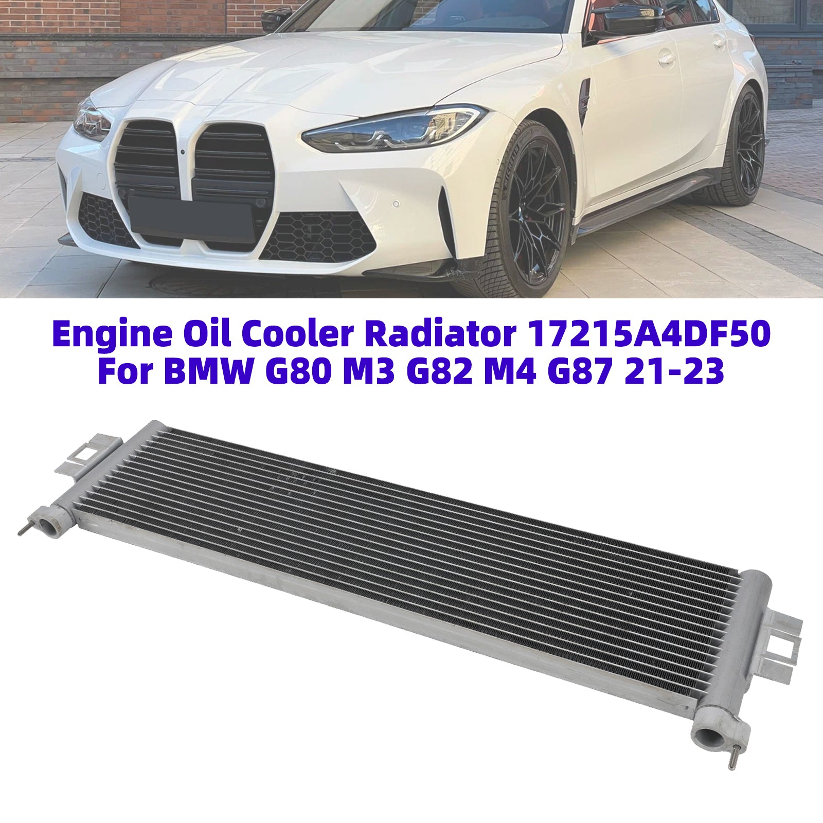 Refroidisseur d'Huile Moteur Radiateur 17215A4DF50 Pour BMW M2 G87 2022-2023