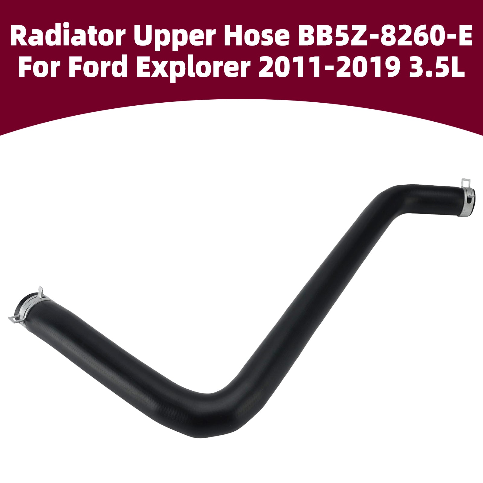 Durite Supérieure Radiateur BB5Z-8260-E Pour Ford Explorer 2011-2019 3.5L