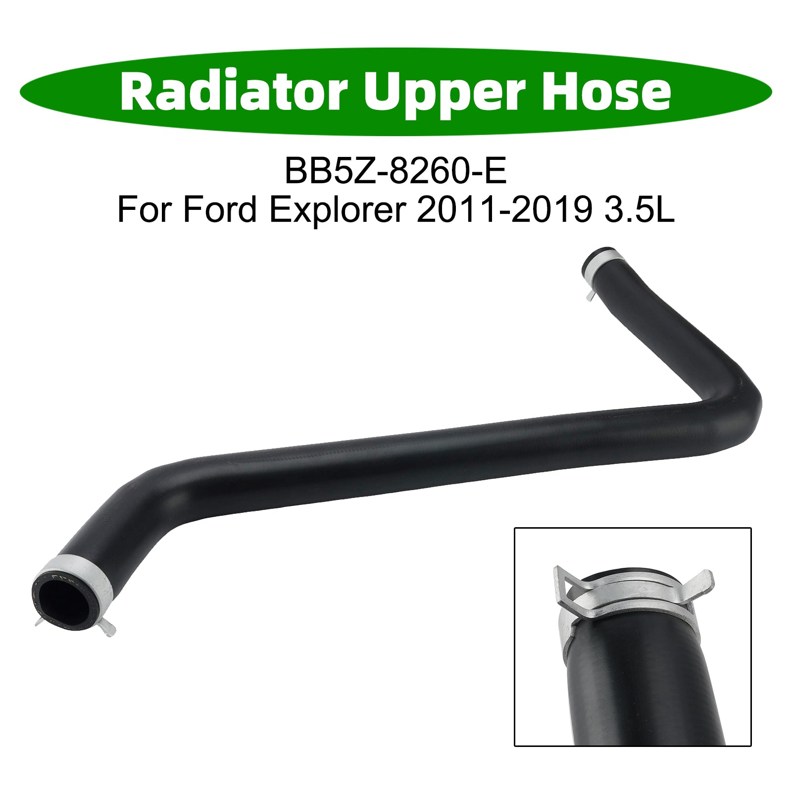 Durite Supérieure Radiateur BB5Z-8260-E Pour Ford Explorer 2011-2019 3.5L