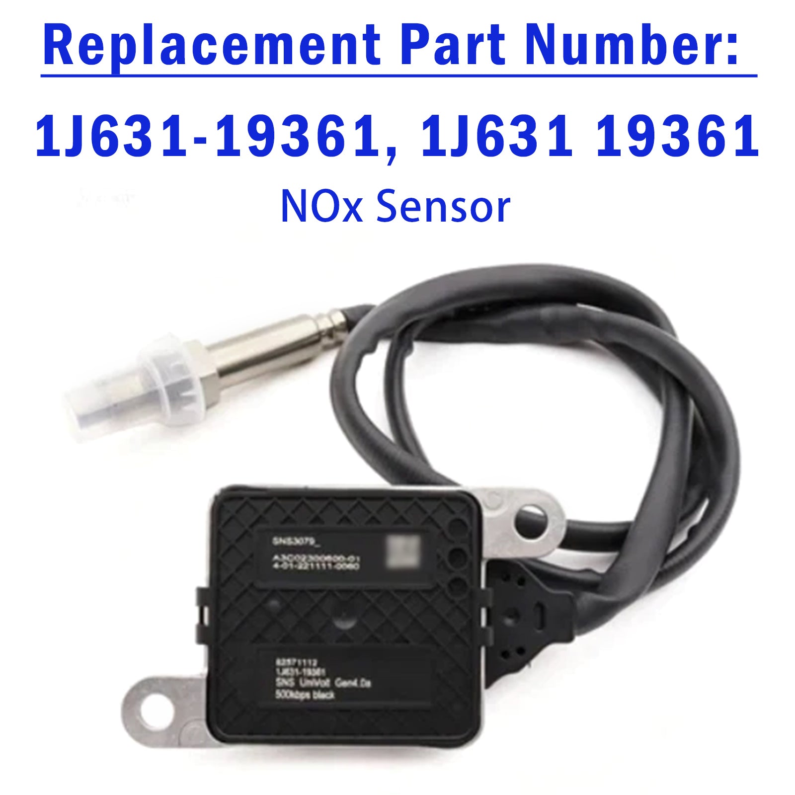 Capteur De Nox D'Oxyde D'Azote 1J631-19361 Pour Kubota V3800-T 82571112 Svl97-2
