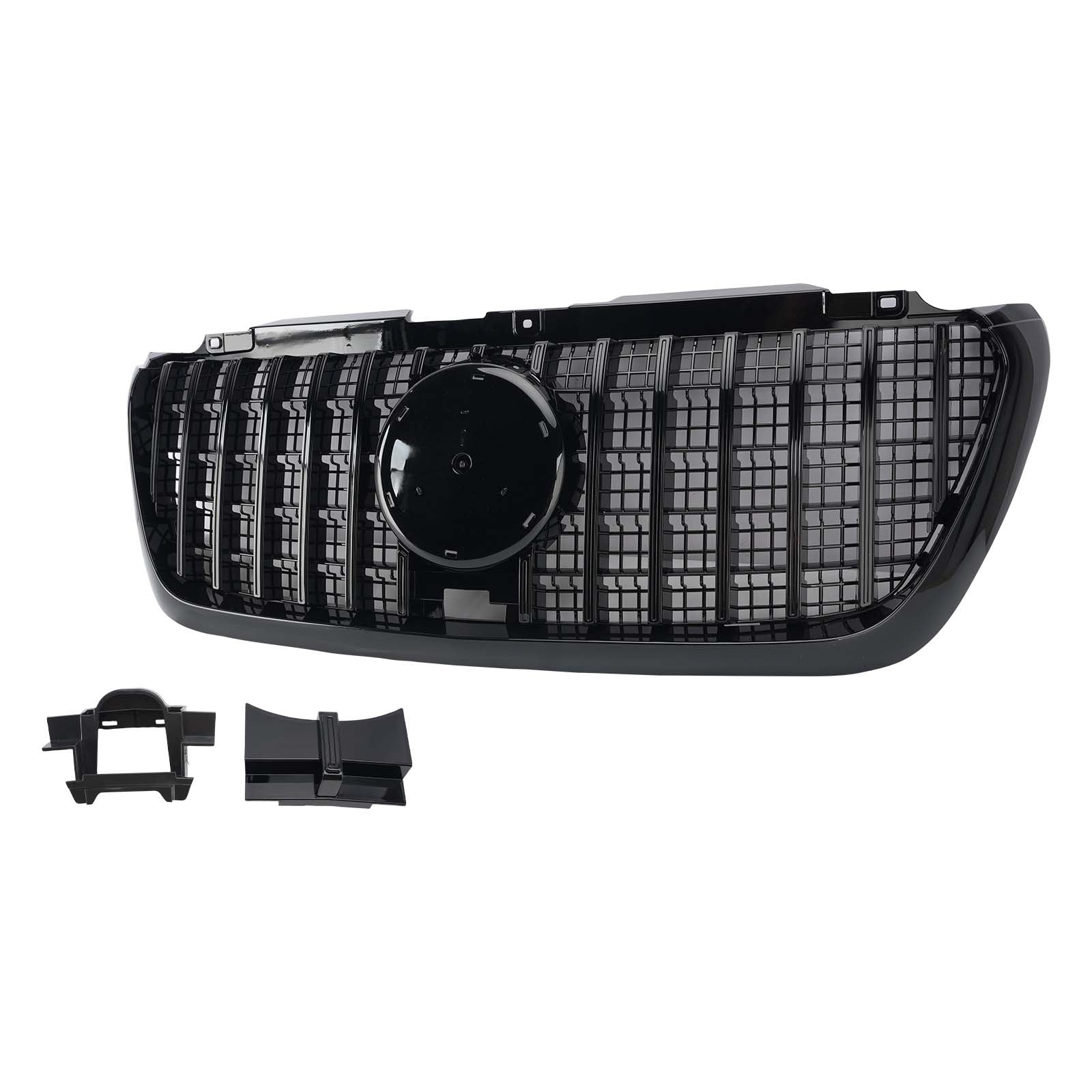 GT-Style Front Bumper Grill Grille Pour Mercedes Sprinter W907 W910 2018-2023