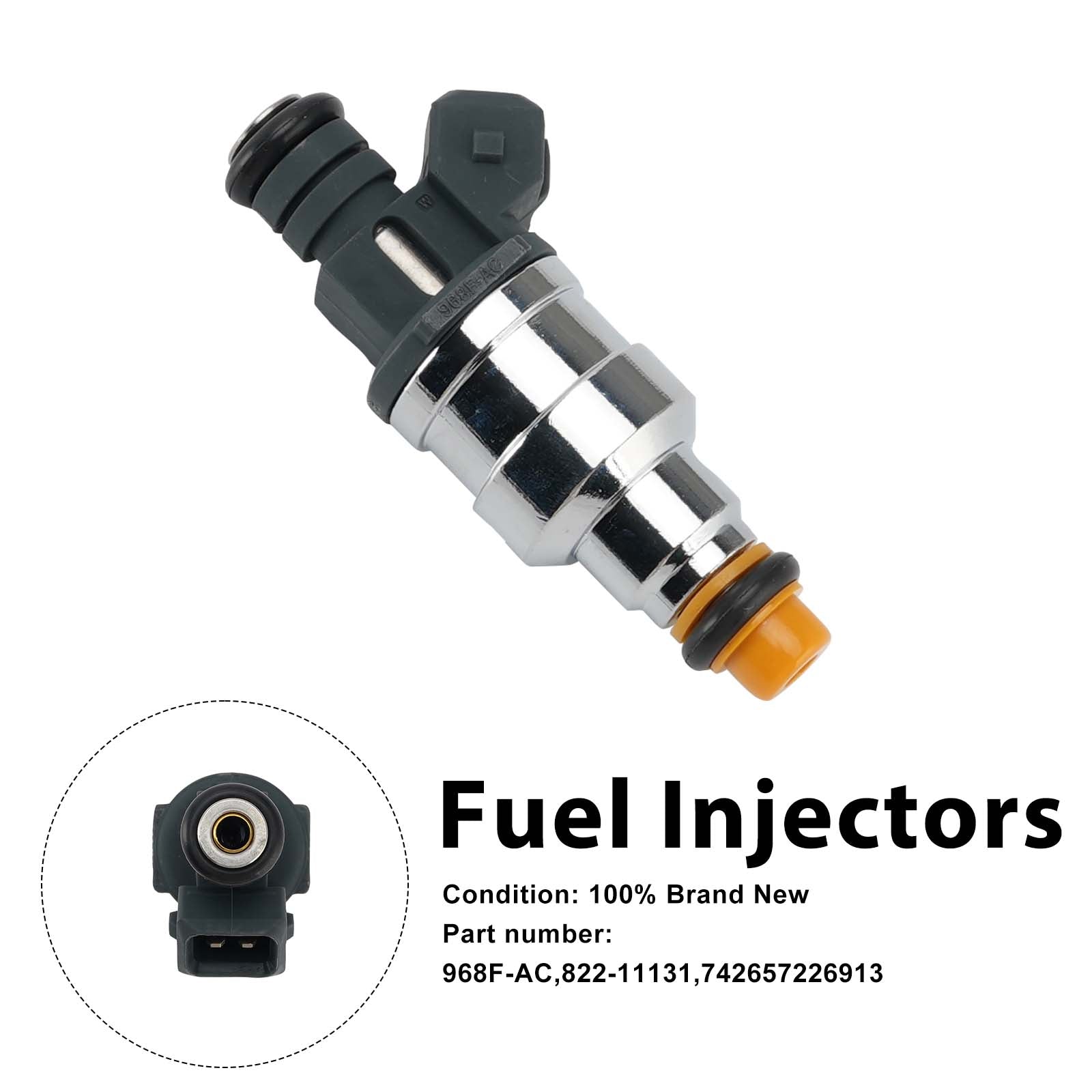 742657226913 Injecteurs de carburant 968F-AC 822-11131 pour Mercury Ford 2.0
