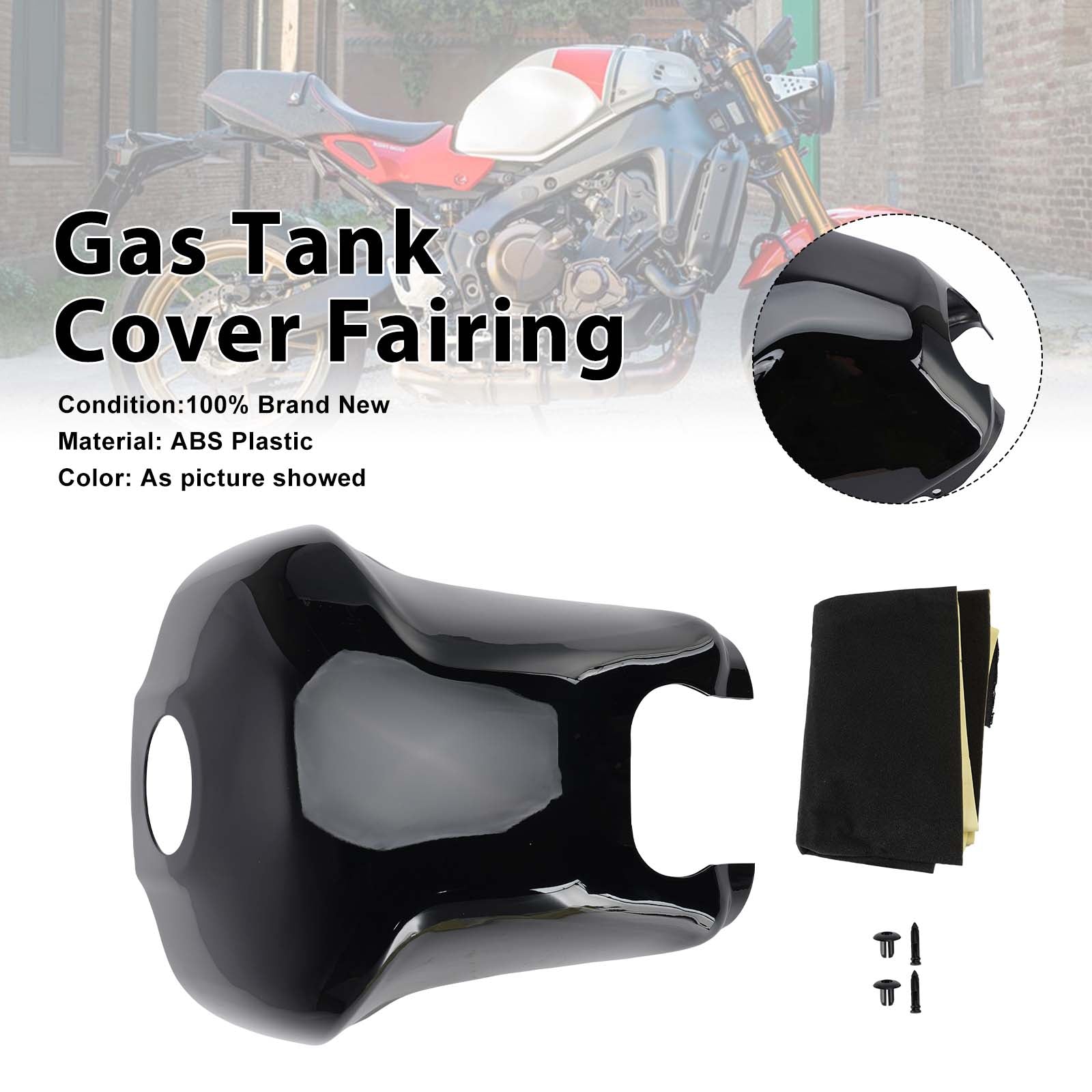 Protection de carénage arrière de réservoir pour Yamaha XSR900 2022-2025 Black