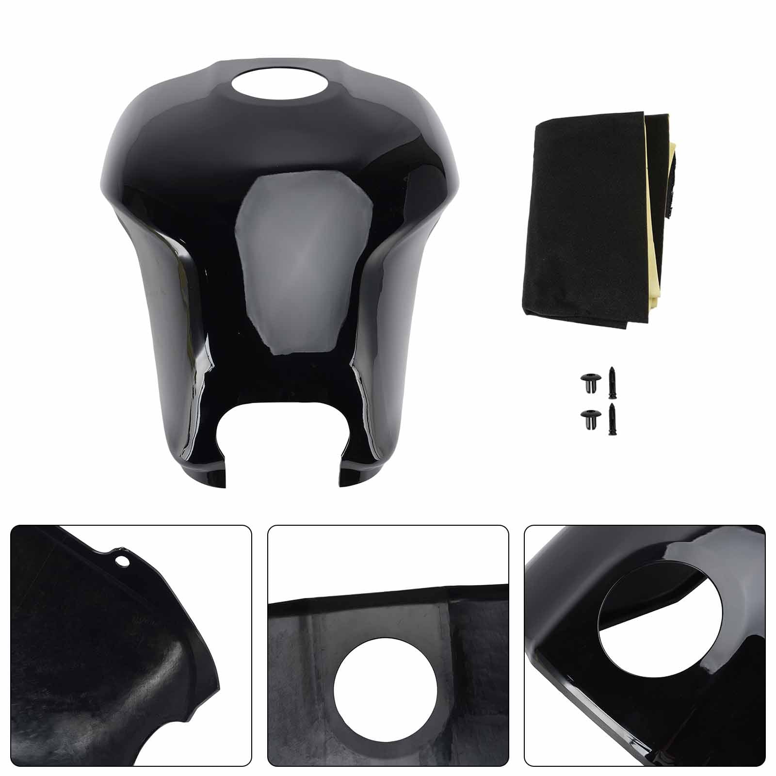 Protection de carénage arrière de réservoir pour Yamaha XSR900 2022-2025 Black