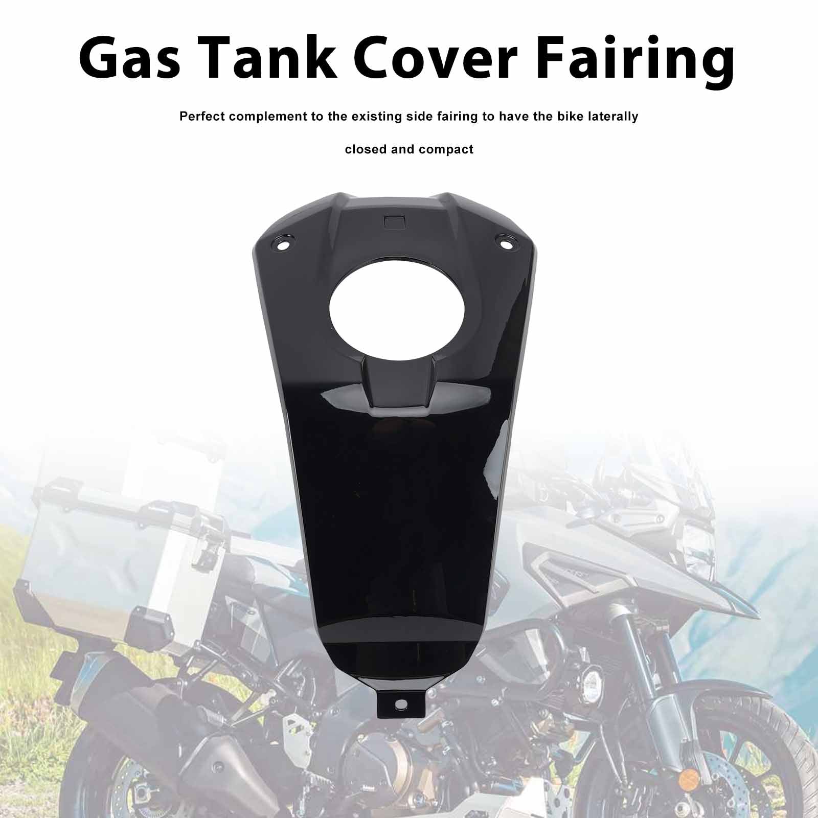 Habillage de réservoir pour SUZUKI V-Strom 1050 DL1050 2020-2024 Black