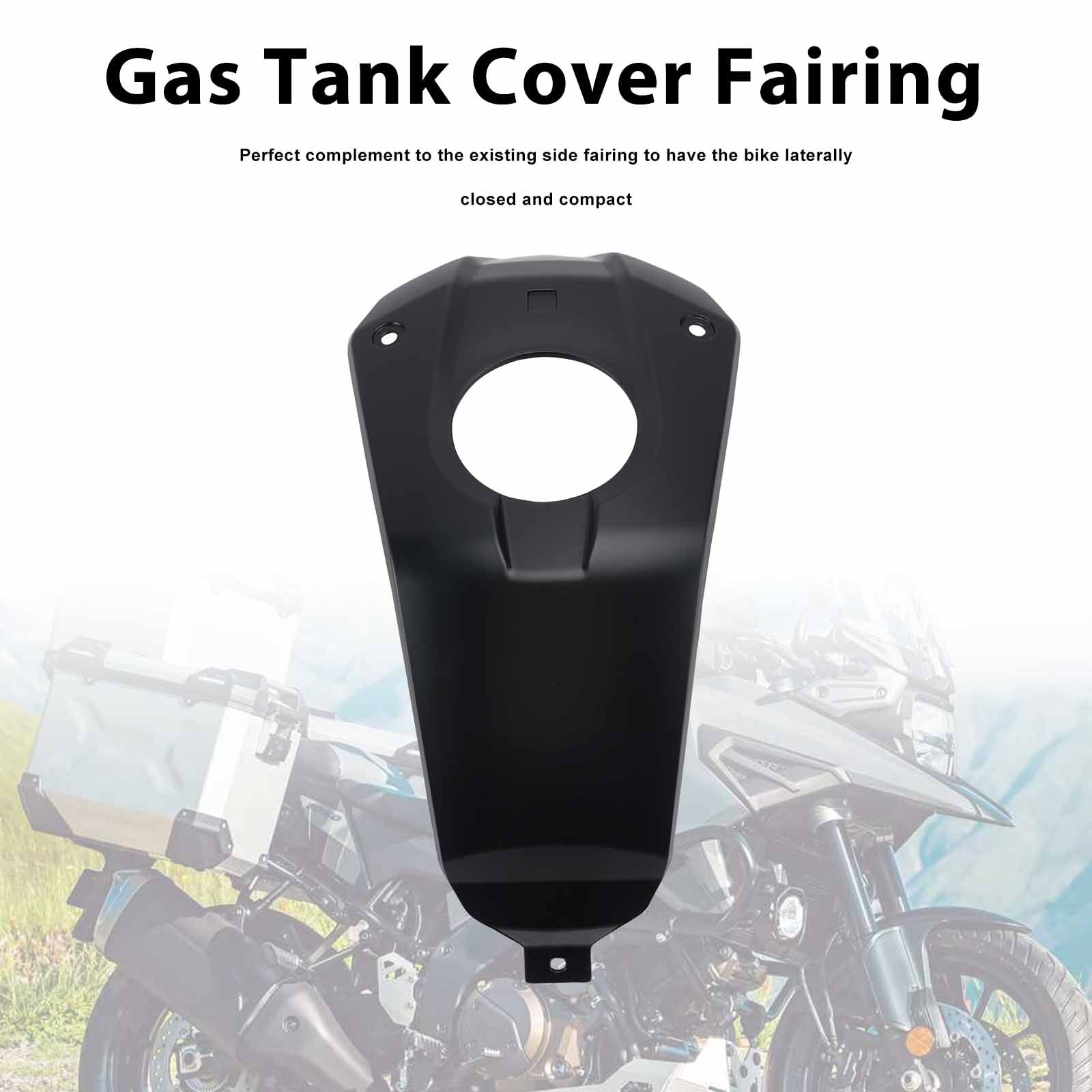 Habillage de réservoir pour SUZUKI V-Strom 1050 DL1050 2020-2024 Matte Black