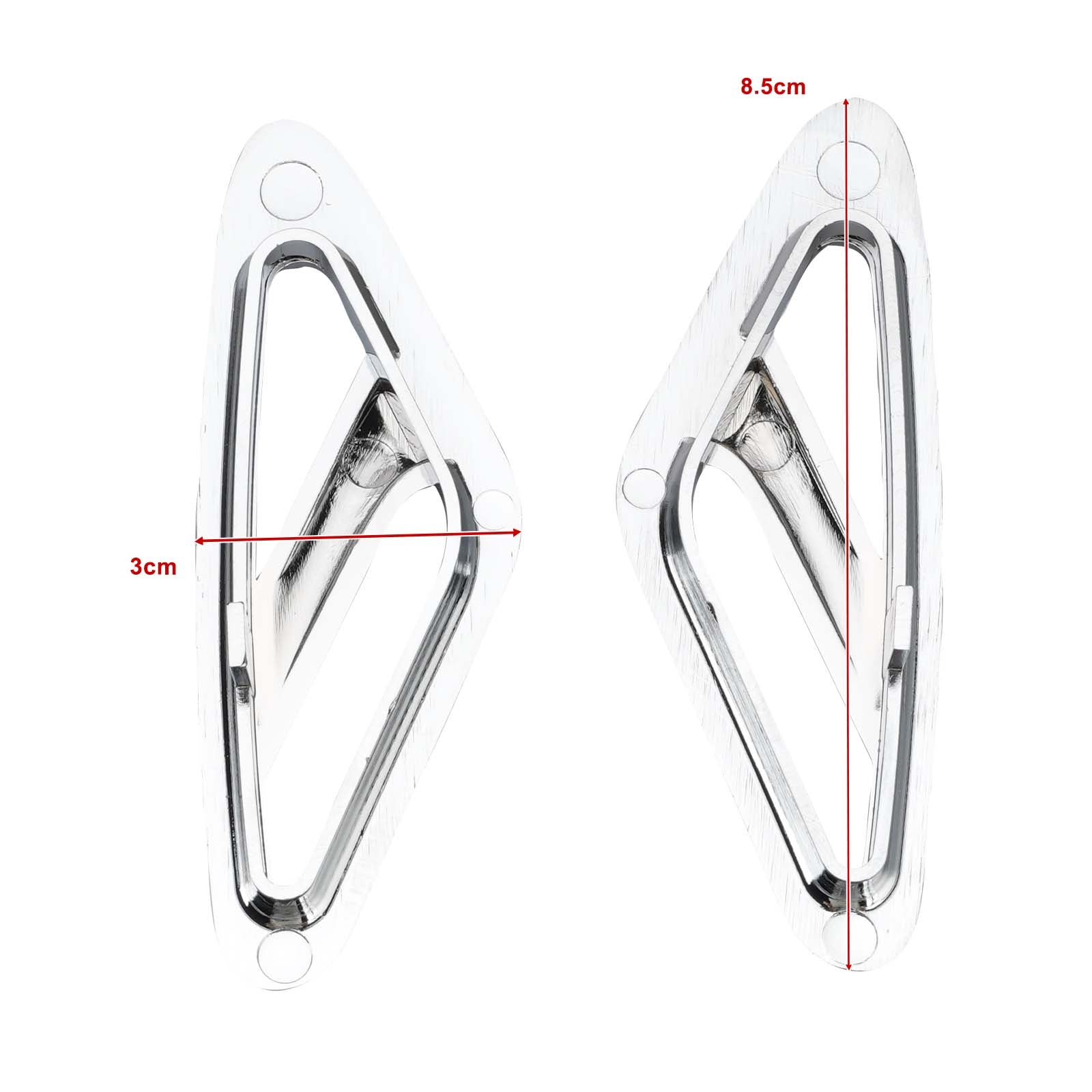 Enjoliveur de garde-boue avant pour Honda GL1800 Goldwing 1800 2001-2017 Chrome