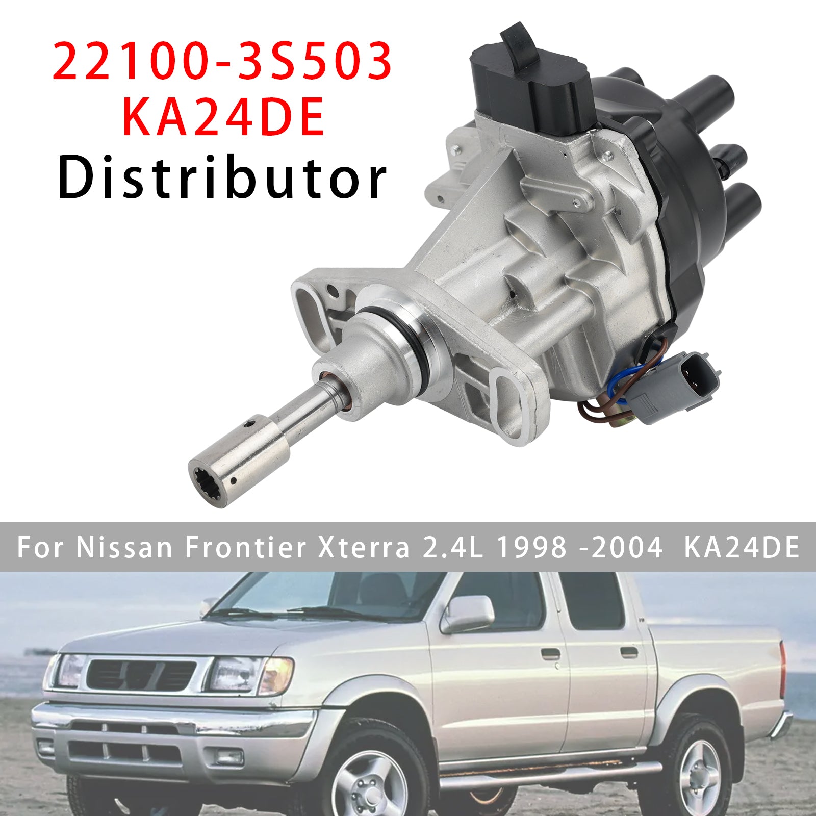 Distributeur d'allumage 22100-3S503 Pour Nissan Frontier Xterra 1998-2004