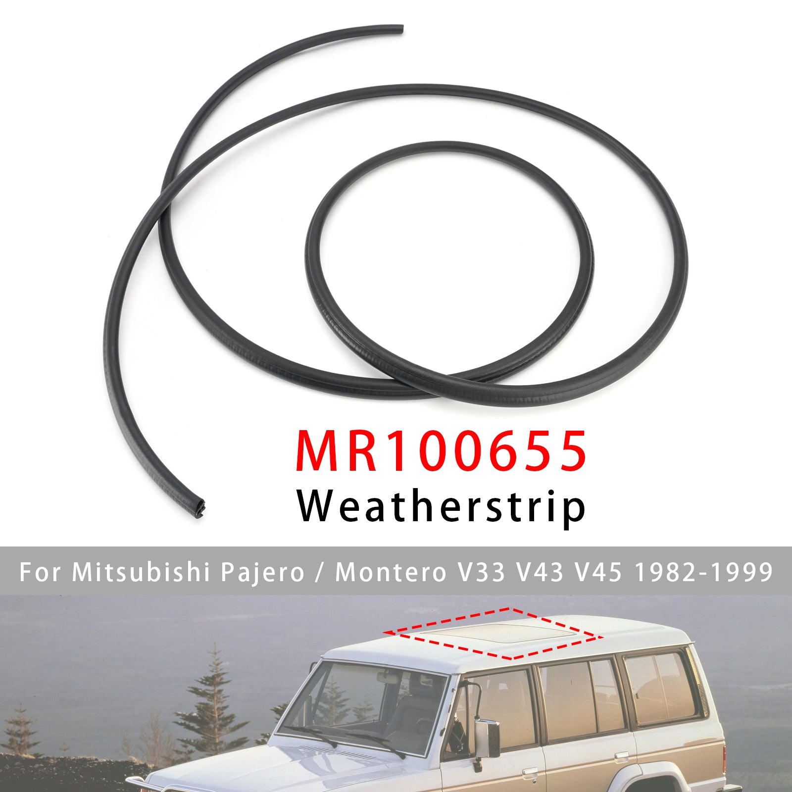 Joint d'étanchéité MR100655 Pour Mitsubishi Montero & Pajero 1982-1999