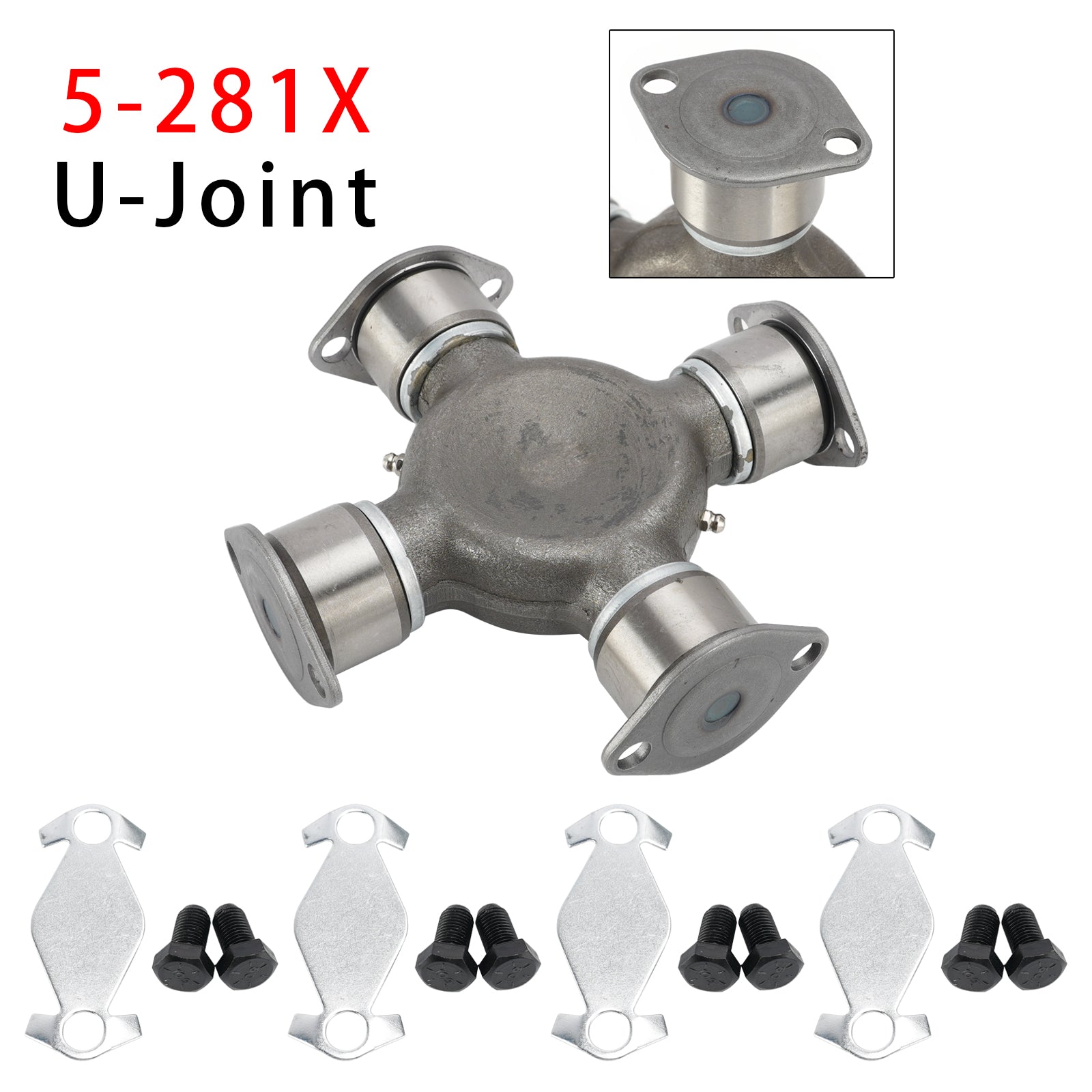 U-Joint Pour Série Spicer 1810 Rond 1.938" x 7.547" Joint de Cardan 5-281X