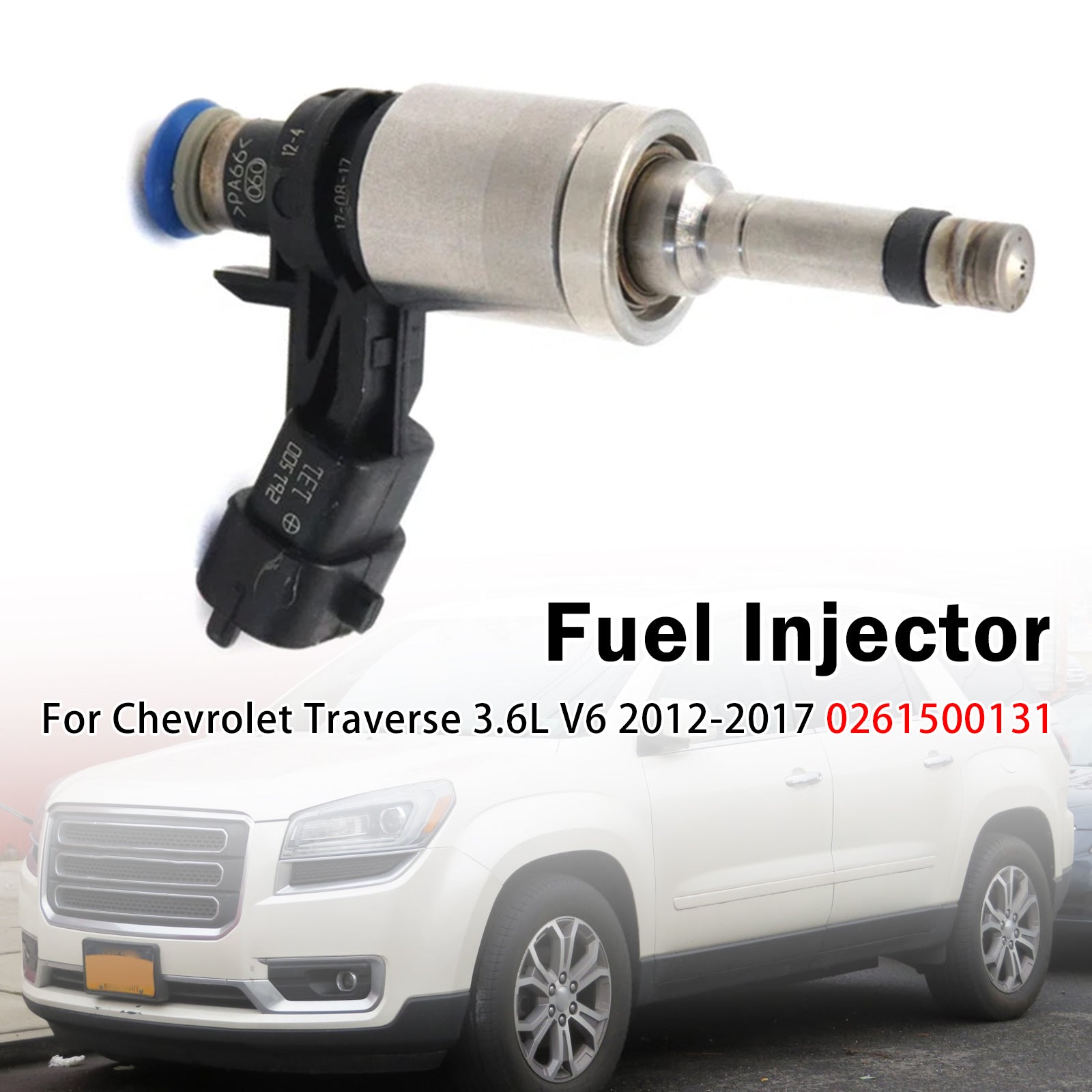 1X Injecteur Carburant Pour Chevrolet Traverse 3.6L V6 2012-2017 0261500131
