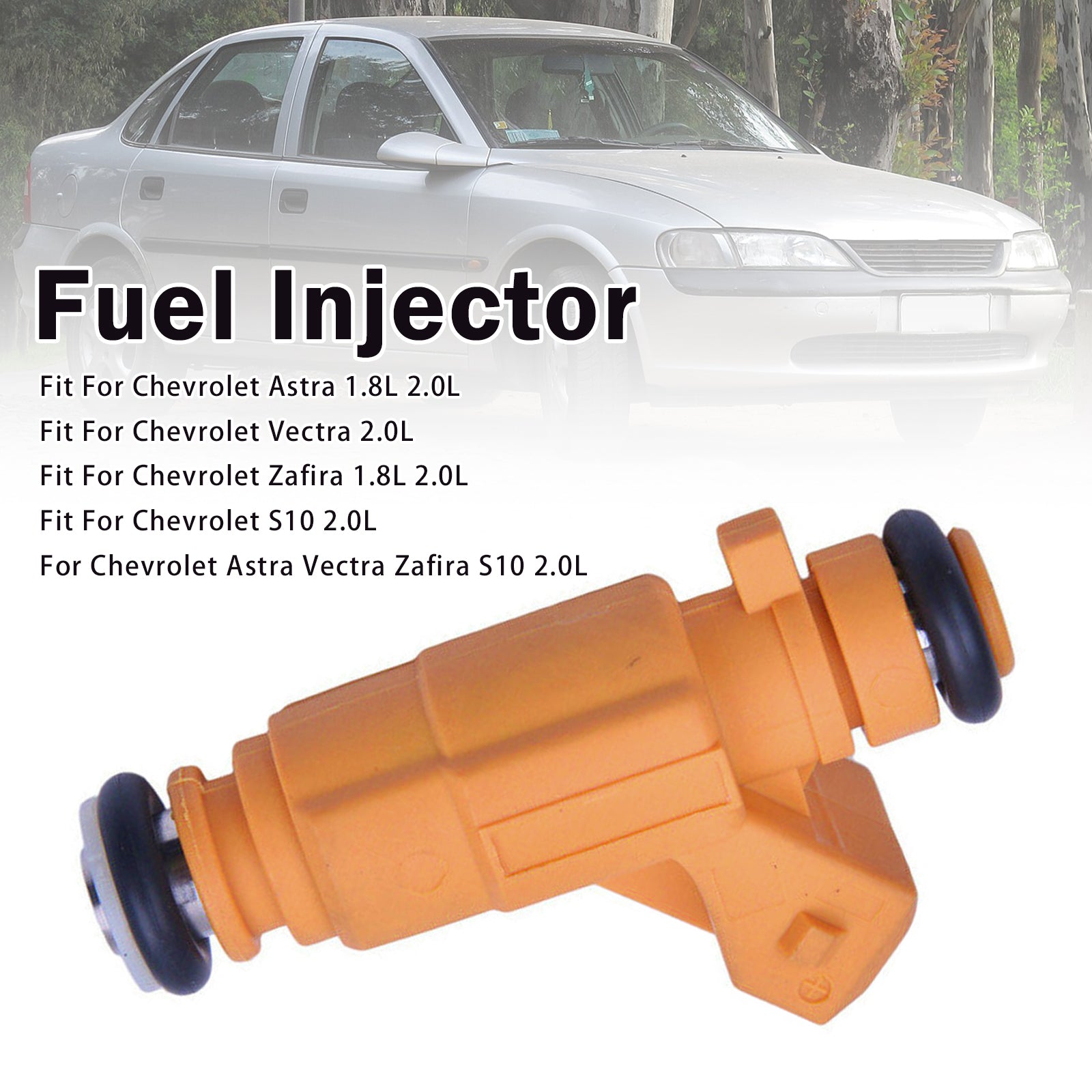 1X Injecteur Carburant Pour Chevrolet Astra Vectra Zafira S10 2.0L 0280156086
