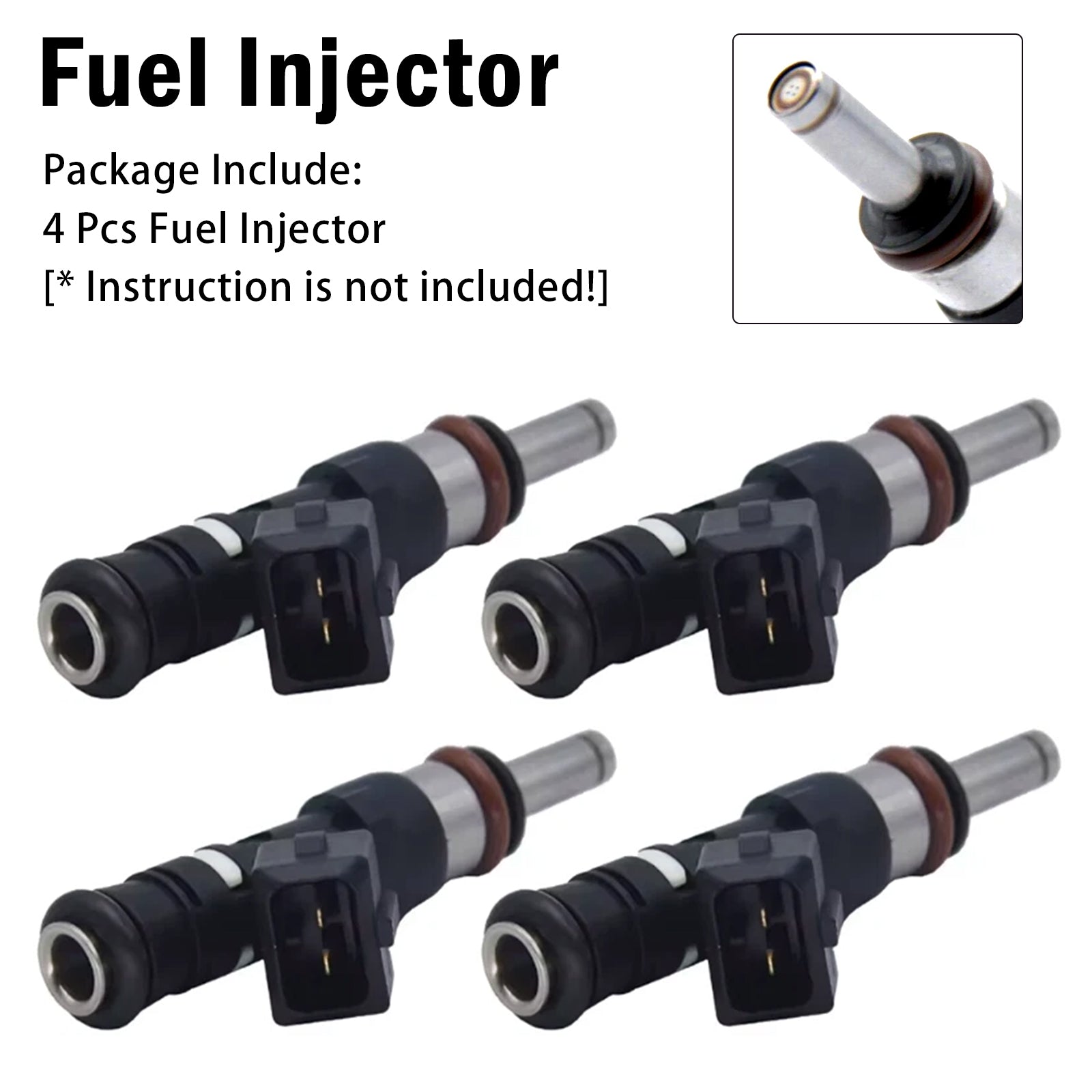 4X Injecteur Carburant Pour BMW M5 E60 E61 M6 E63 E64 5.0L 2004-2010 0280158036