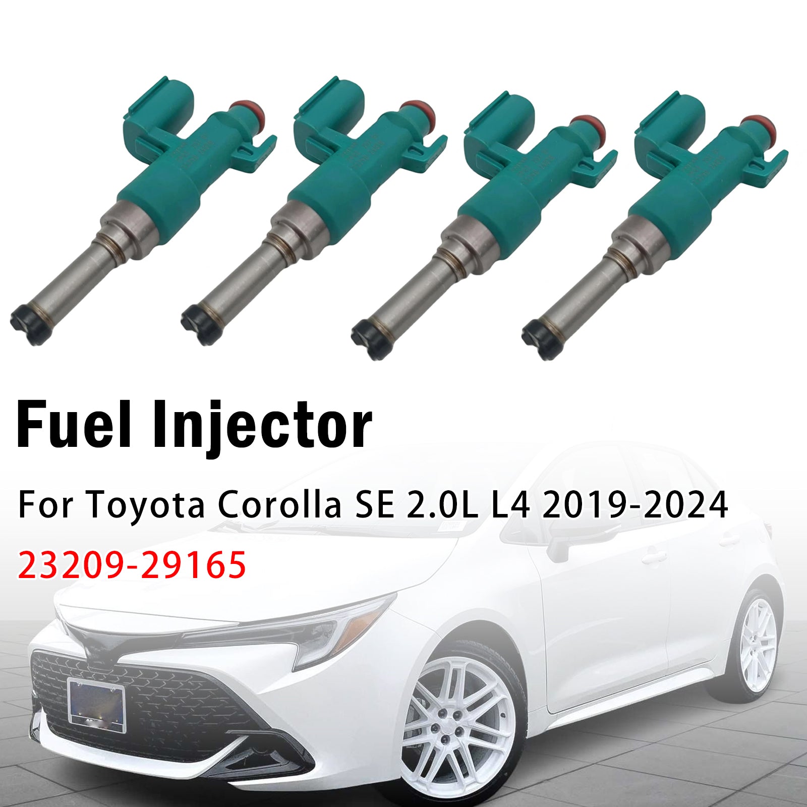 4X Injecteur Carburant Pour Toyota Corolla SE 2.0L L4 2019-2024 23209-29165