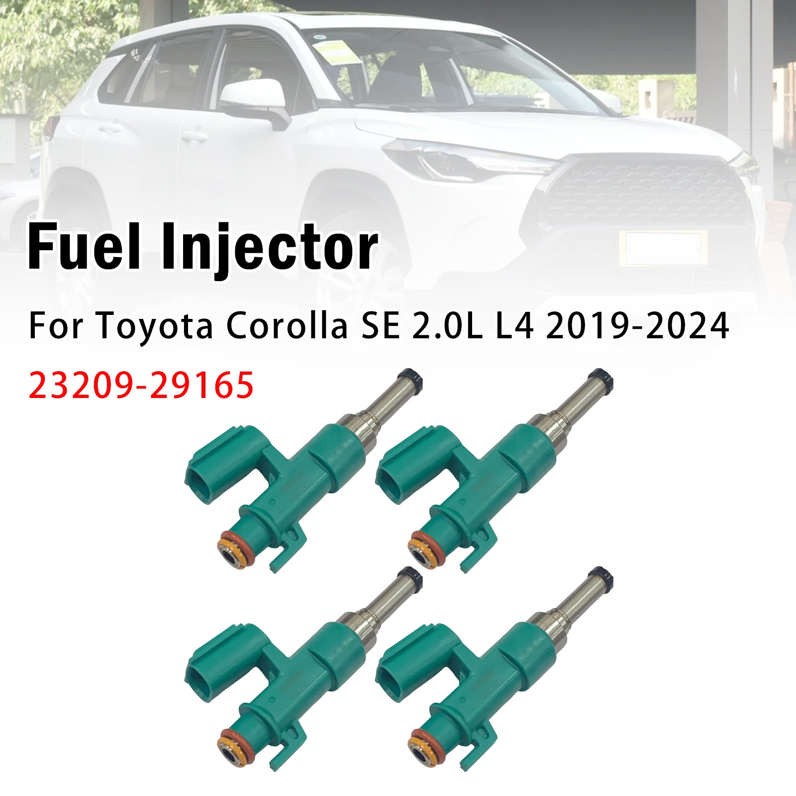 4X Injecteur Carburant Pour Toyota Corolla SE 2.0L L4 2019-2024 23209-29165