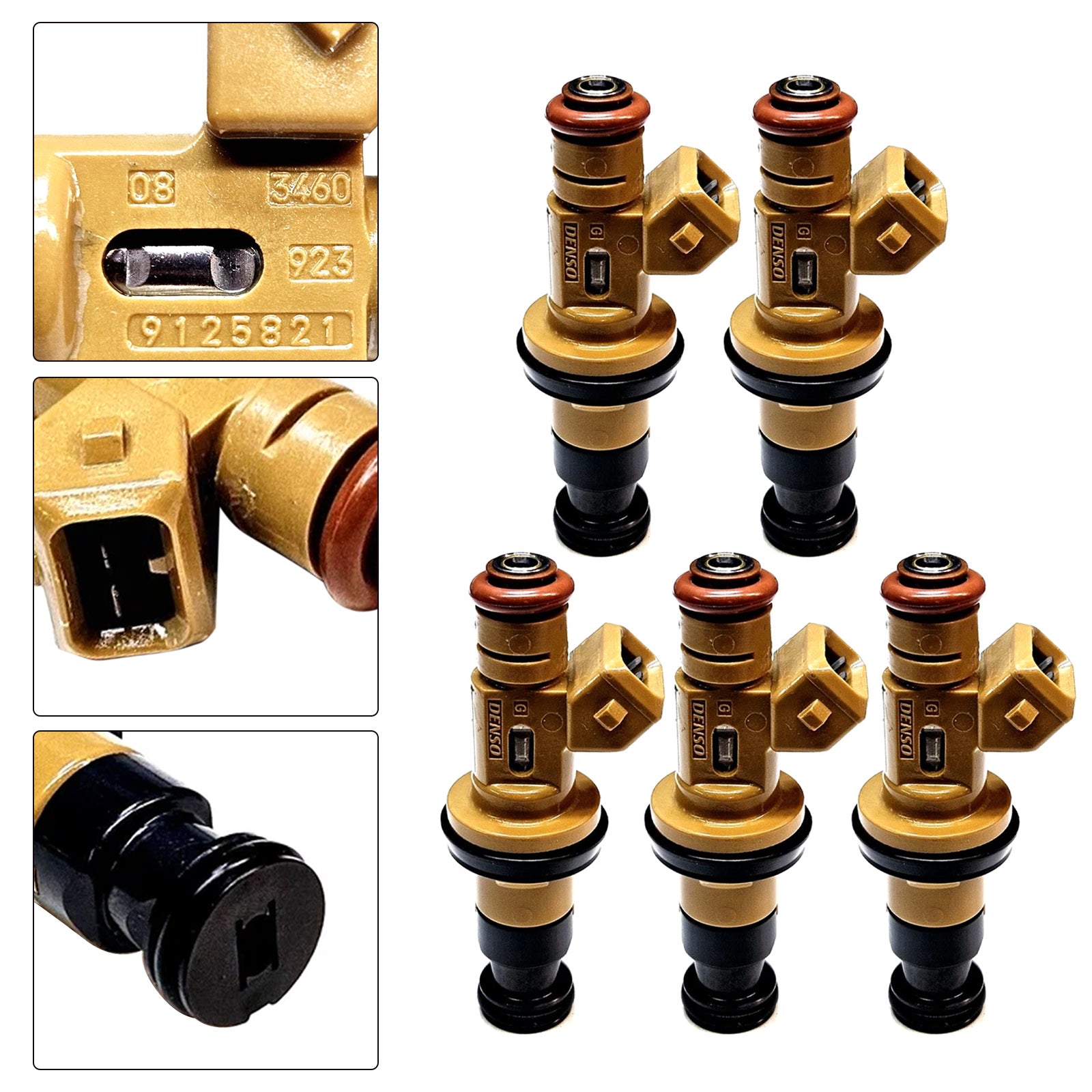 5X Injecteur Carburant Pour Volvo S70 V70 2.4L L5 1999 9125821 195500-3460