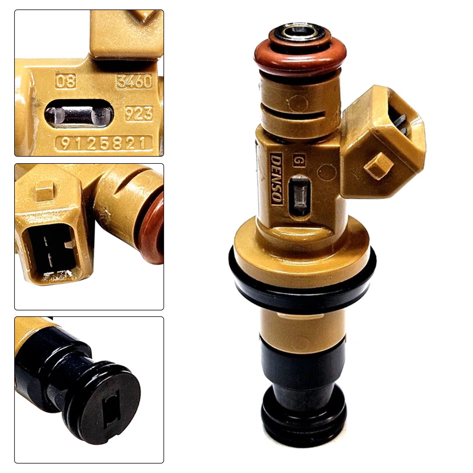 1X Injecteur Carburant Pour Volvo S70 V70 2.4L L5 1999 9125821 195500-3460