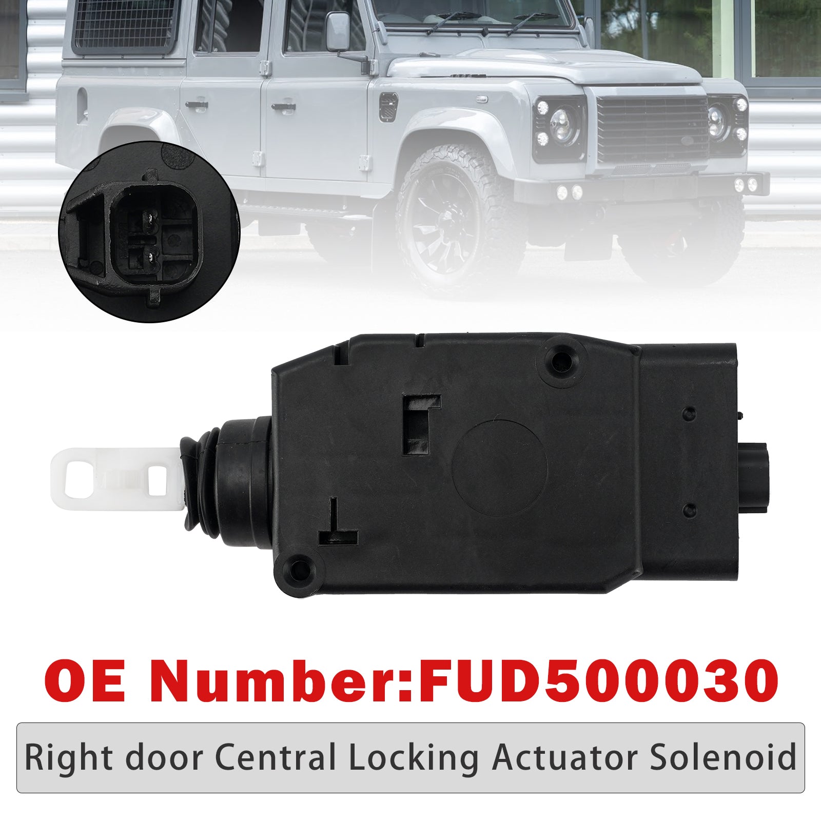 Actionneur Solénoïde Serrure Porte Droite FUD500030 Pour Land Rover Defender