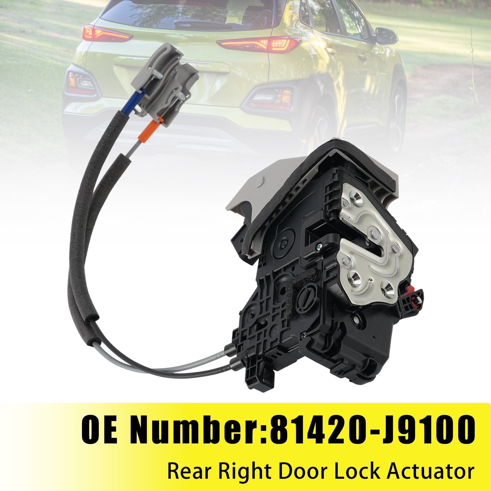 Actionneur Verrou Porte Arrière Droite 81420-J9100 Pour Hyundai Kona 18-20