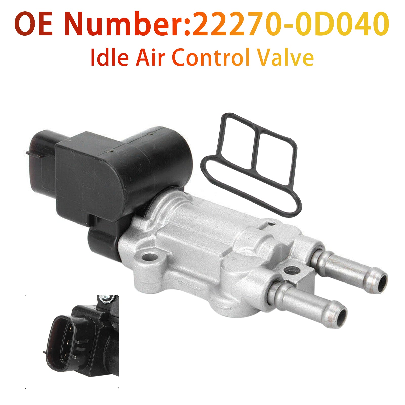 Vanne Régulateur De Ralenti 22270-0D040 Pour Toyota Matrix Corolla 2003-2006