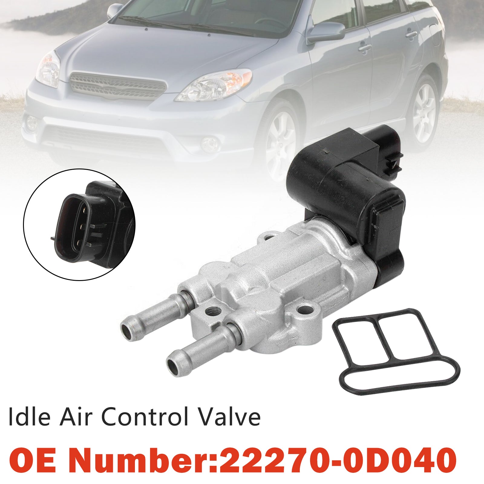 Vanne Régulateur De Ralenti 22270-0D040 Pour Toyota Matrix Corolla 2003-2006