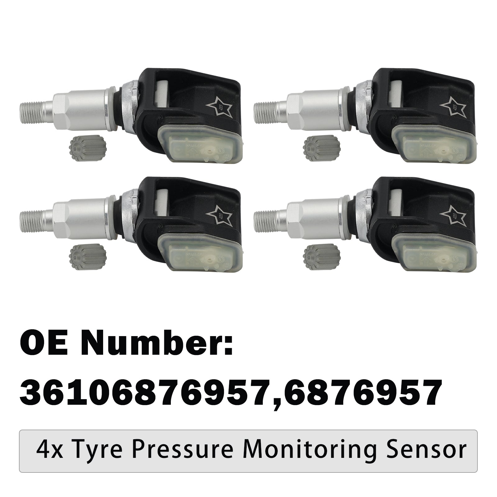4x Capteur Surveillance Pression Pneu Pour BMW 5 6 7 8 Série G30 G01 G02 G05 M3