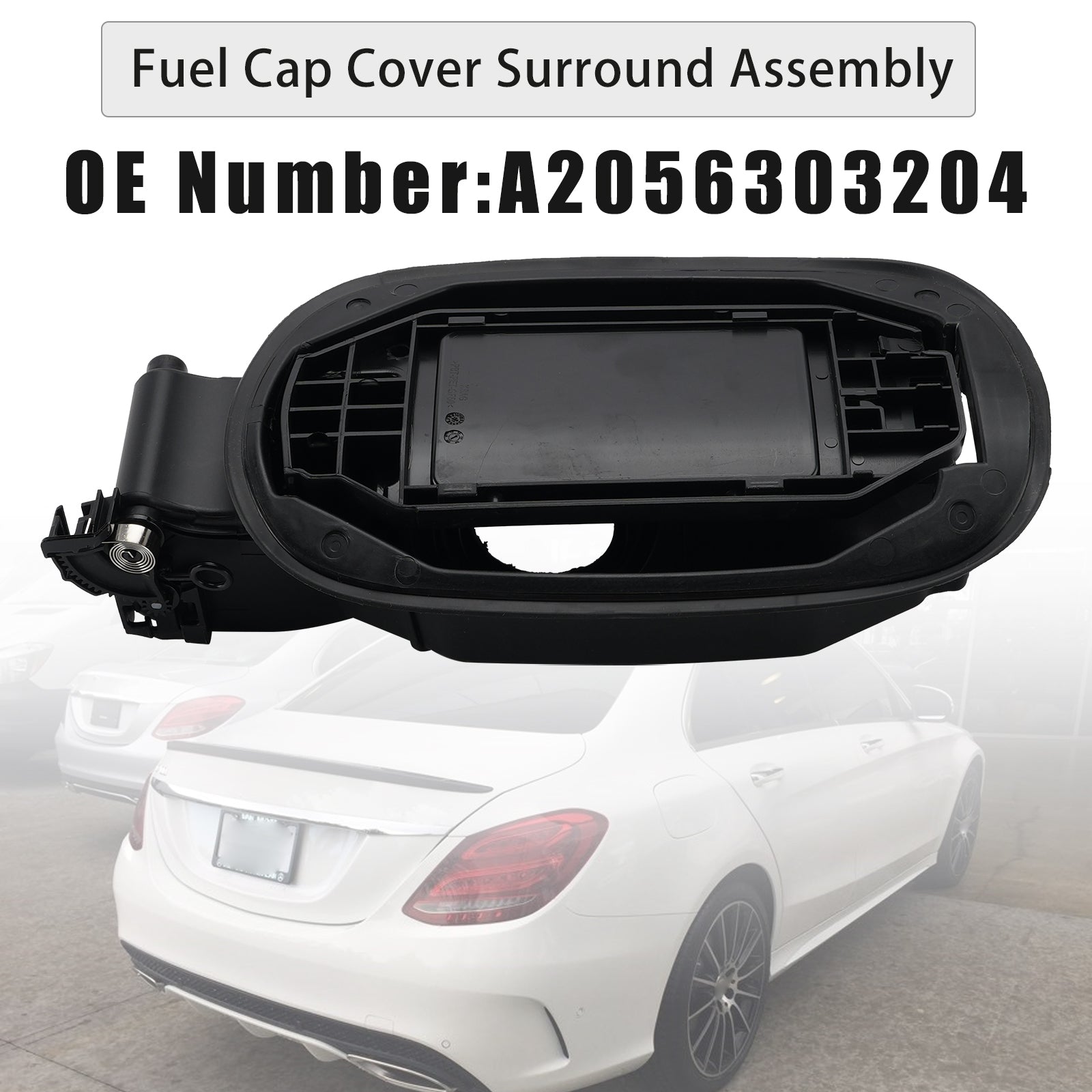 Ensemble Cadre De Couvercle Réservoir A2056303204 Pour Mercedes-Benz Classe C W205