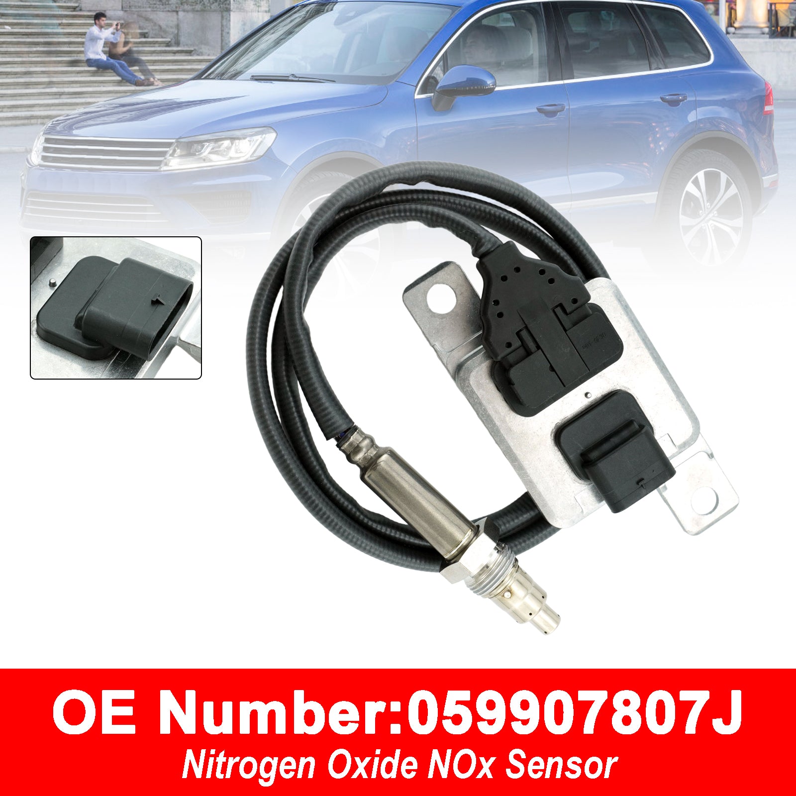 Capteur D'Oxydes D'Azote Nox 059907807J Pour VW Touareg TDI V6 A4 S4 A5 S5