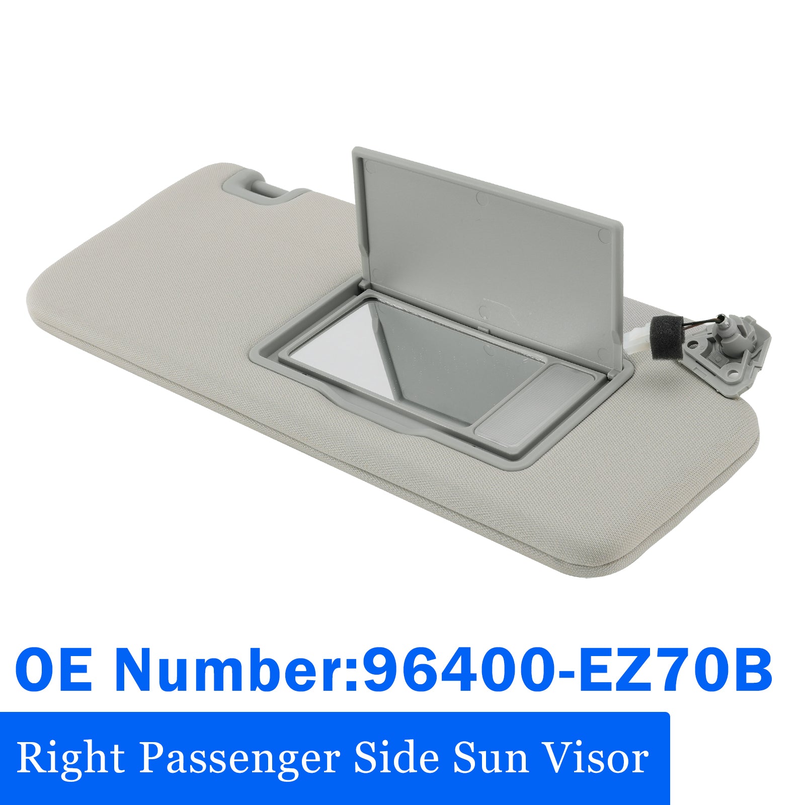 Pare-Soleil Passager Droit Avec Lumière 96400-EZ70B Pour Nissan Titan 2004-2024