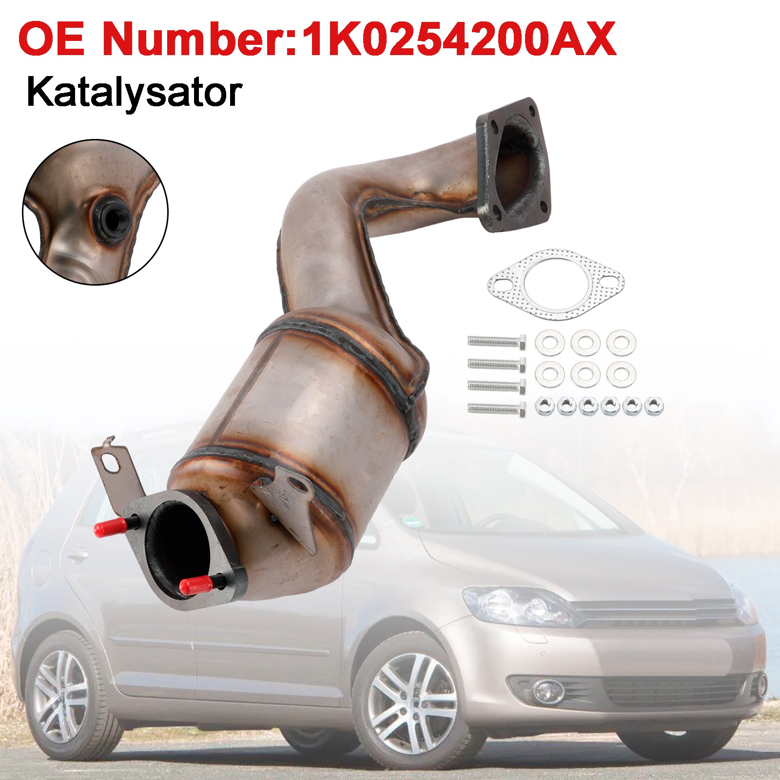 Catalyseur Pour VW Golf V Plus Jetta Tiguan Touran 1.4 TSI