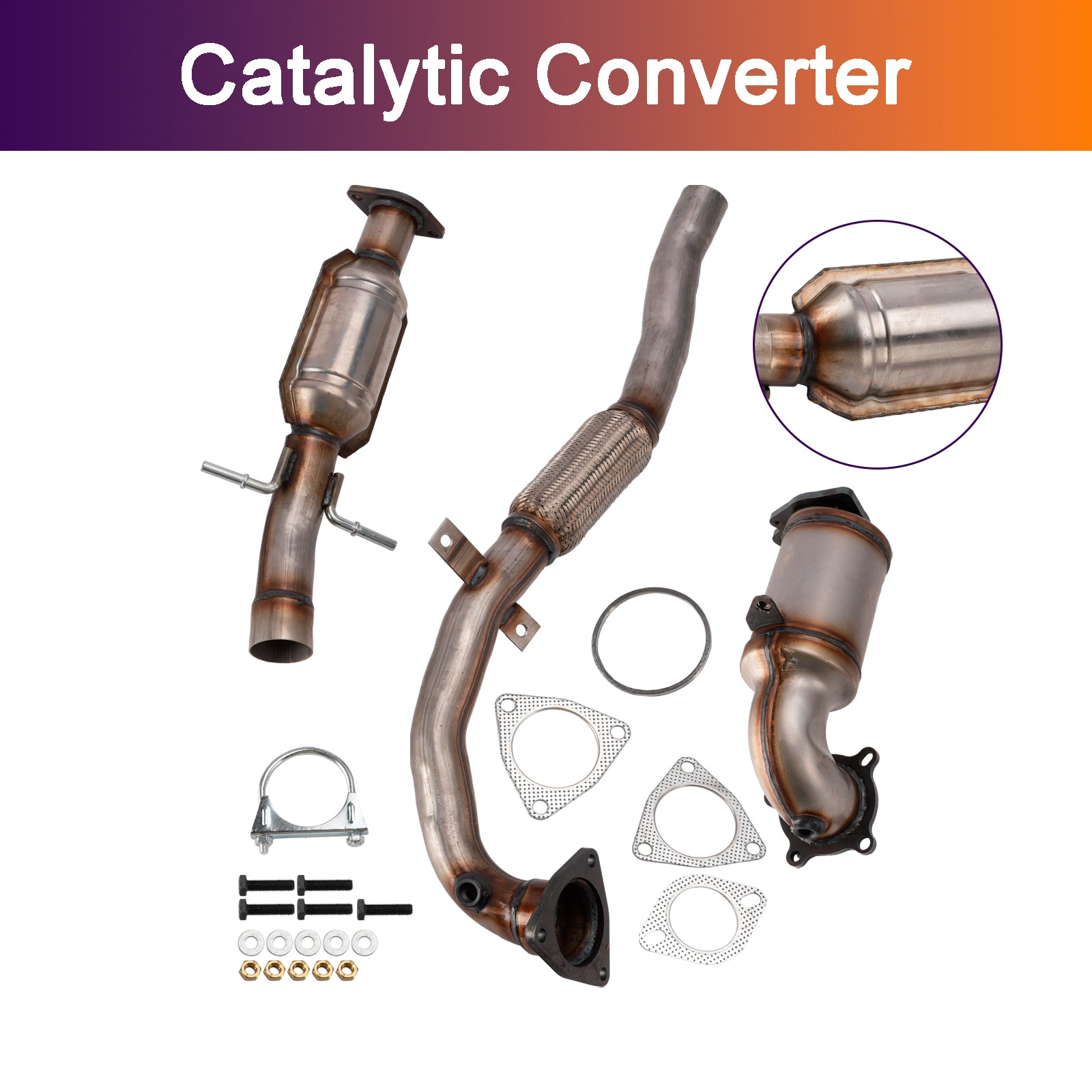 Catalyseur Avant + Arrière Pour Buick Regal 2.0L Turbo 2014-2017