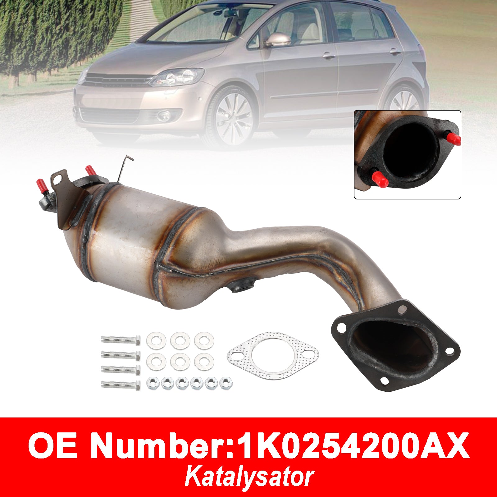 Catalyseur Pour VW Golf V Plus Jetta Tiguan Touran 1.4 TSI