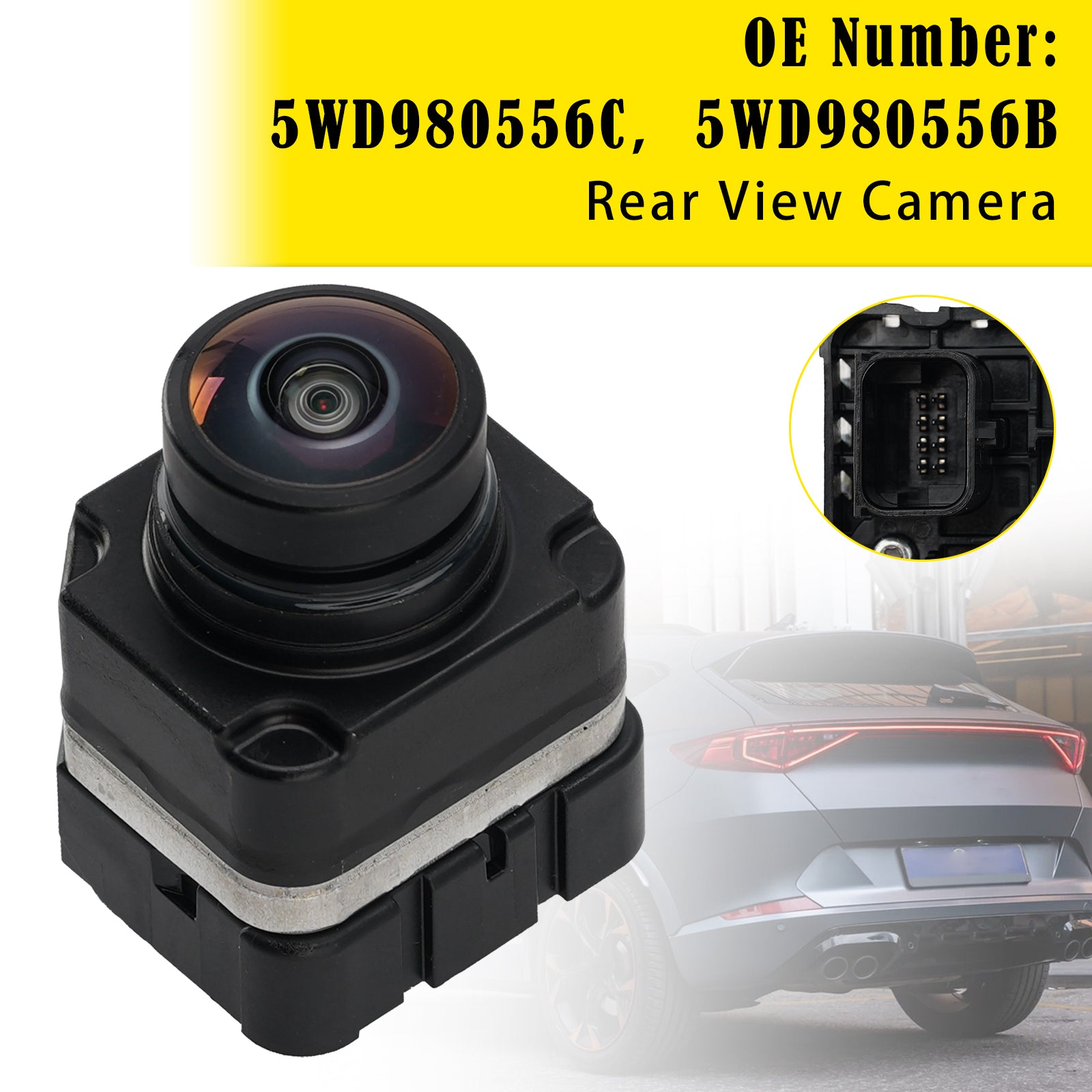 Caméra De Recul 5WD980556 Pour VW Golf Mk8 Caddy V Skoda Octavia