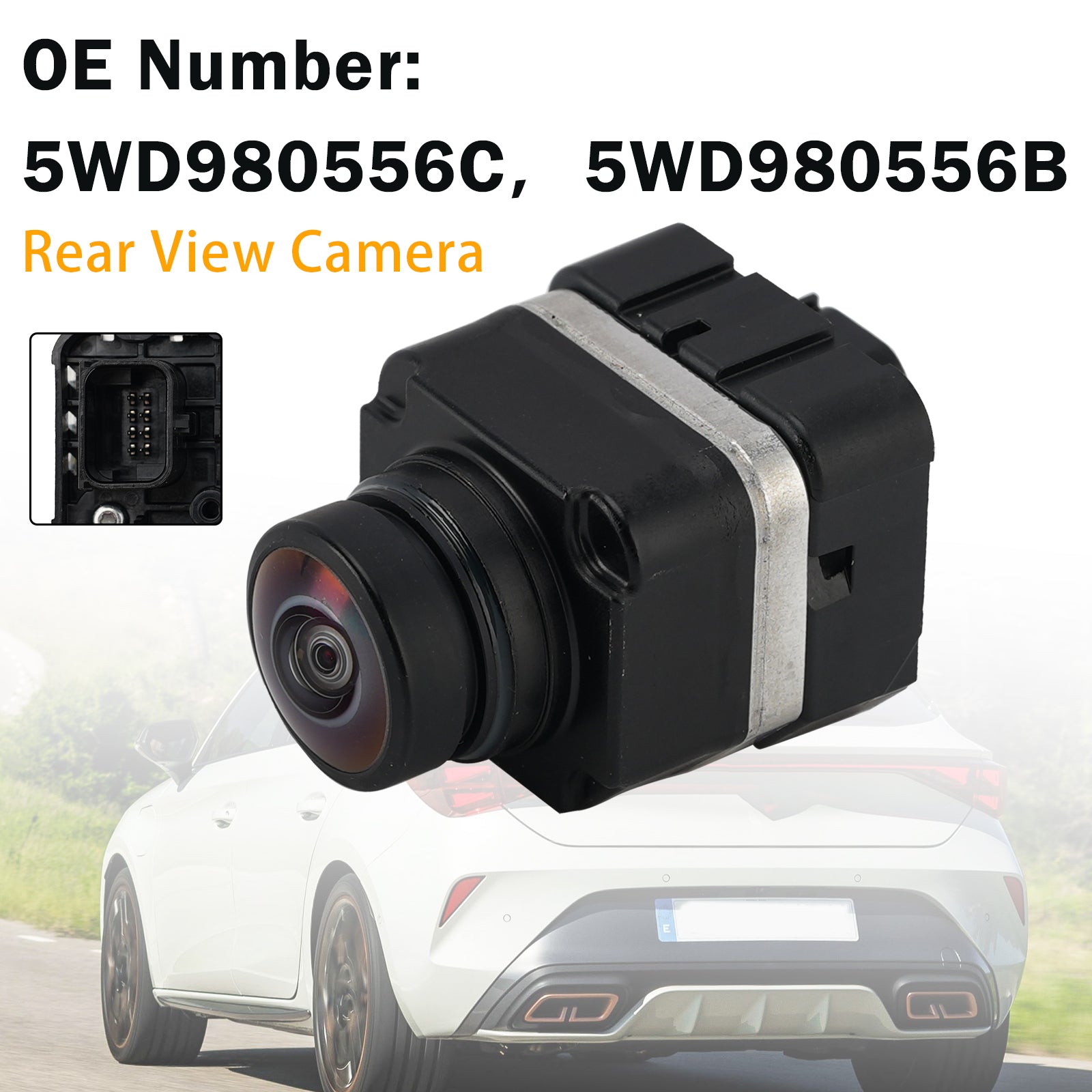 Caméra De Recul 5WD980556 Pour VW Golf Mk8 Caddy V Skoda Octavia