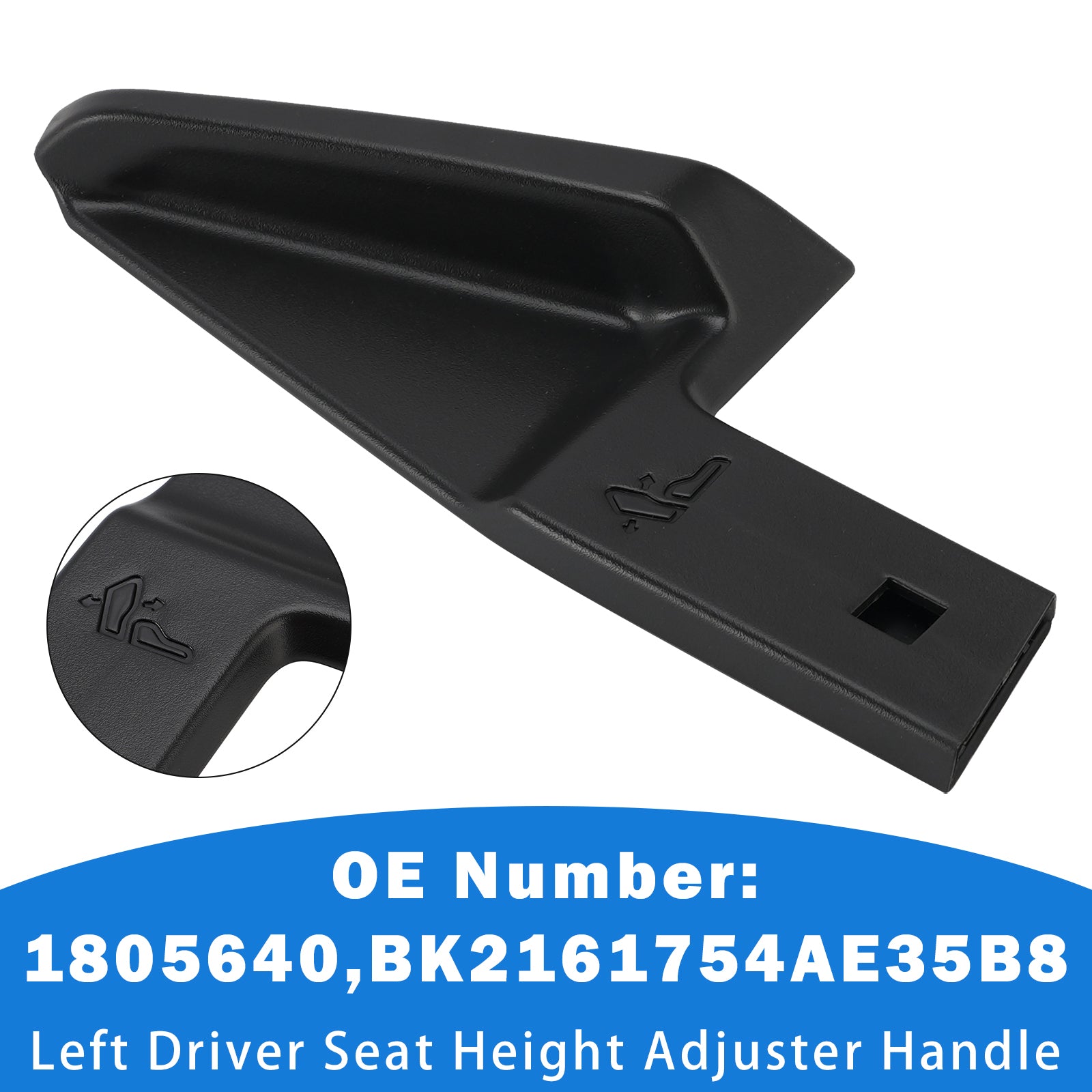 Poignée Réglage Hauteur Siège 1805640 Pour Ford Transit MK8 Custom 2014-