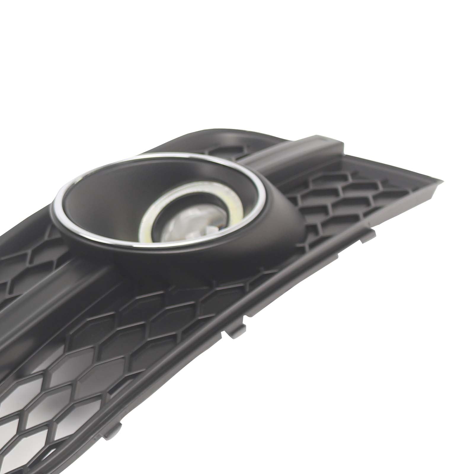 Black Front Bumper Fog Light Grille Cover Bezel Pour Audi A7 S7 S-Line 2012-2015