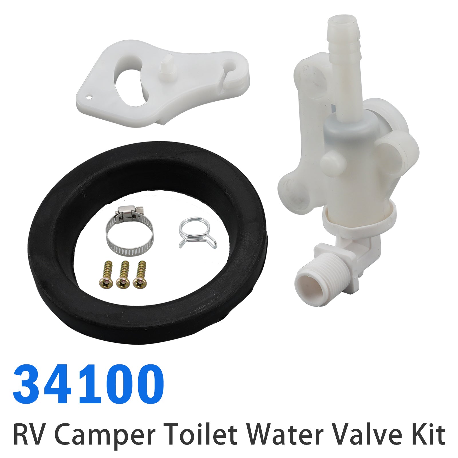 34100 Kit vanne eau toilette Camping-car pour Thetford Style Aqua-Magic
