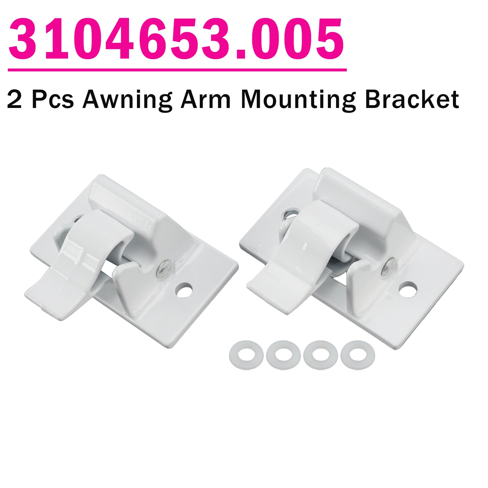 2 Pièces Support de bras d'auvent pour Caravane Camping-Car Dometic 3104653.005