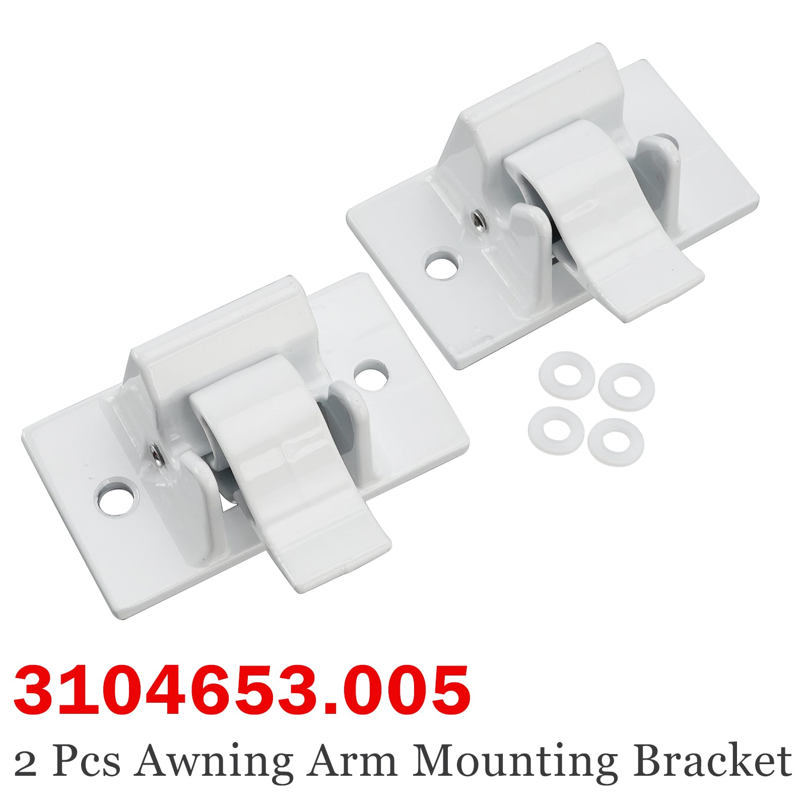 2 Pièces Support de bras d'auvent pour Caravane Camping-Car Dometic 3104653.005