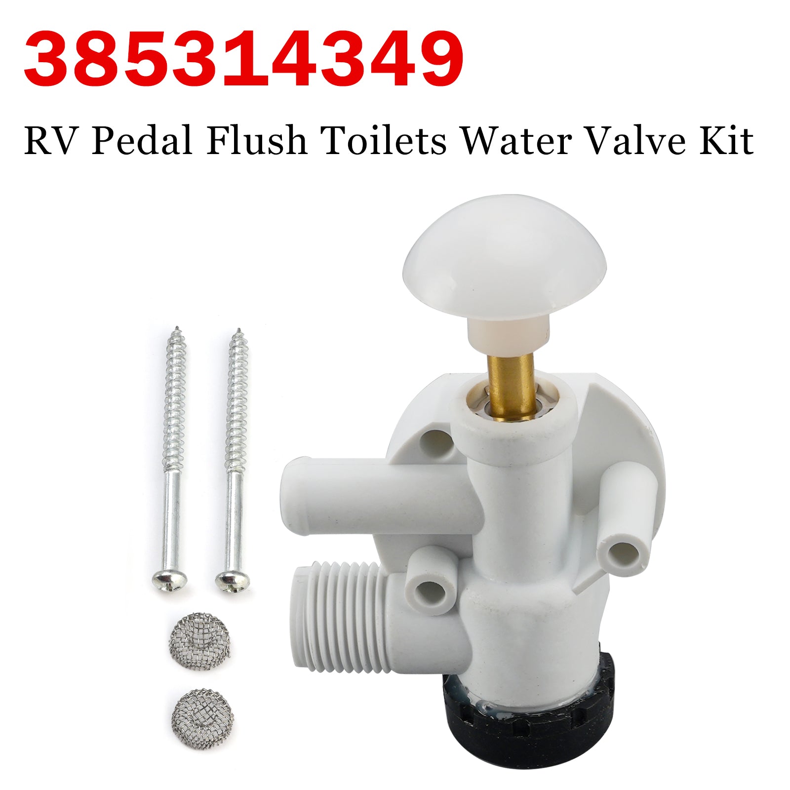 385314349 Kit vanne eau toilettes à pédale pour Camping-car Dometic Sealand