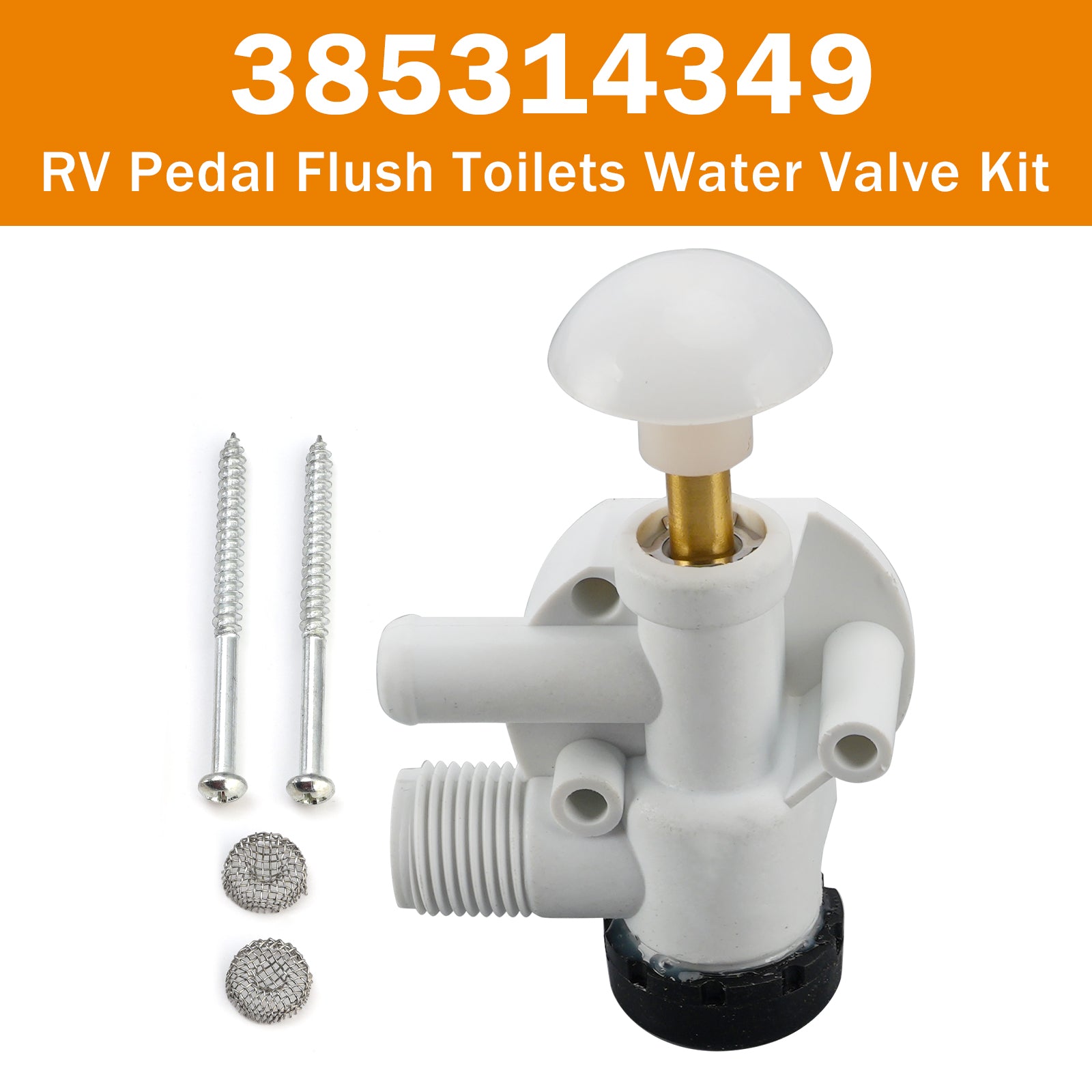 385314349 Kit vanne eau toilettes à pédale pour Camping-car Dometic Sealand