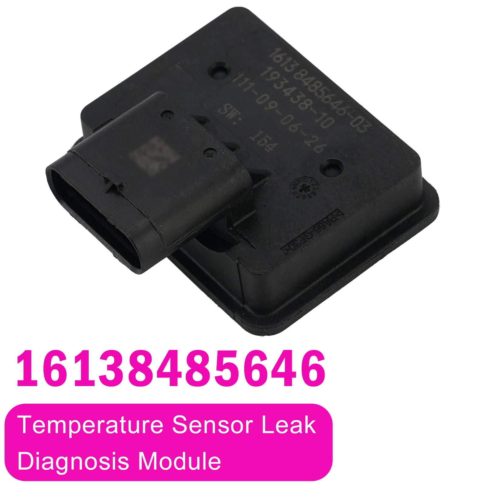 16138485646 Module diagnostic fuite capteur température pour BMW 2017-2020